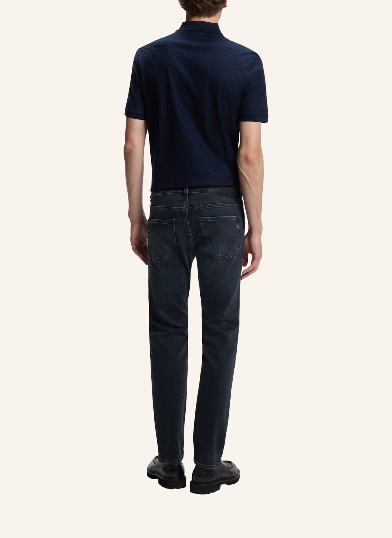 BOSS Jeans P-DELAWARE Slim Fit: DUNKELBLAU