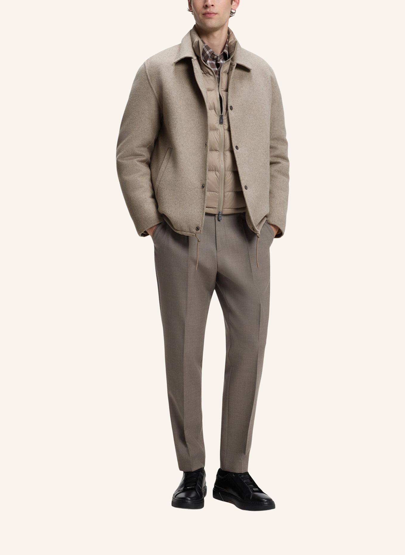 BOSS Jacke C-CARON: BRAUN