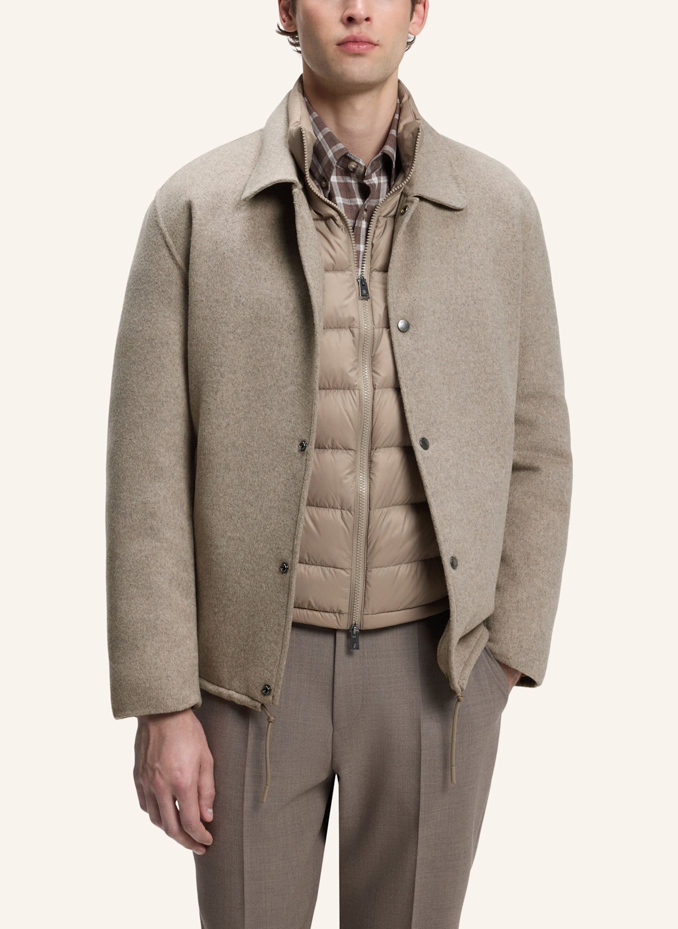 BOSS Jacke C-CARON: BRAUN