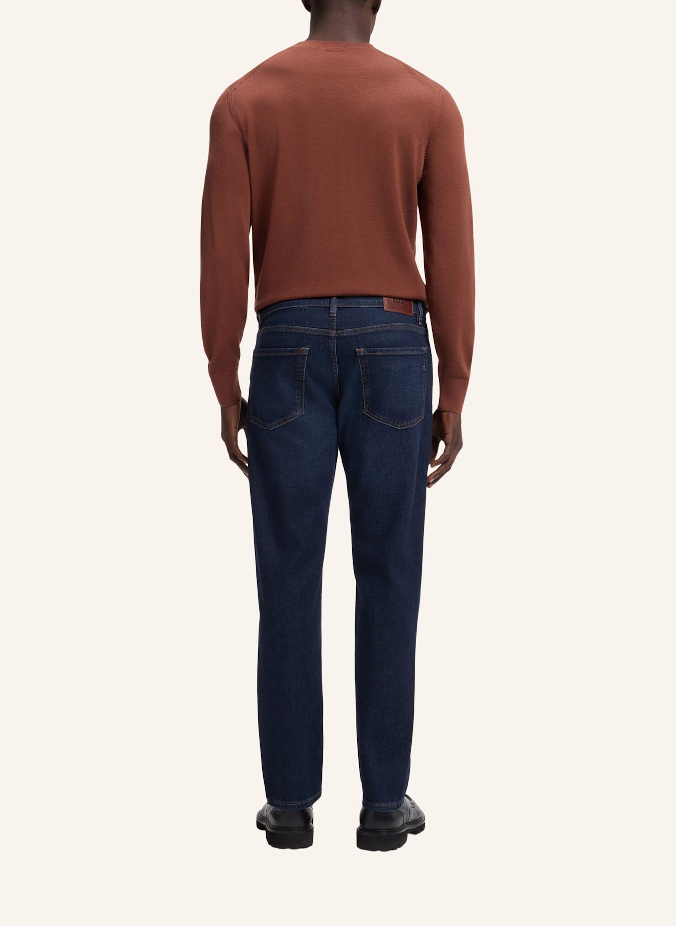 BOSS Jeans REMAINE_IN Regular Fit: DUNKELBLAU