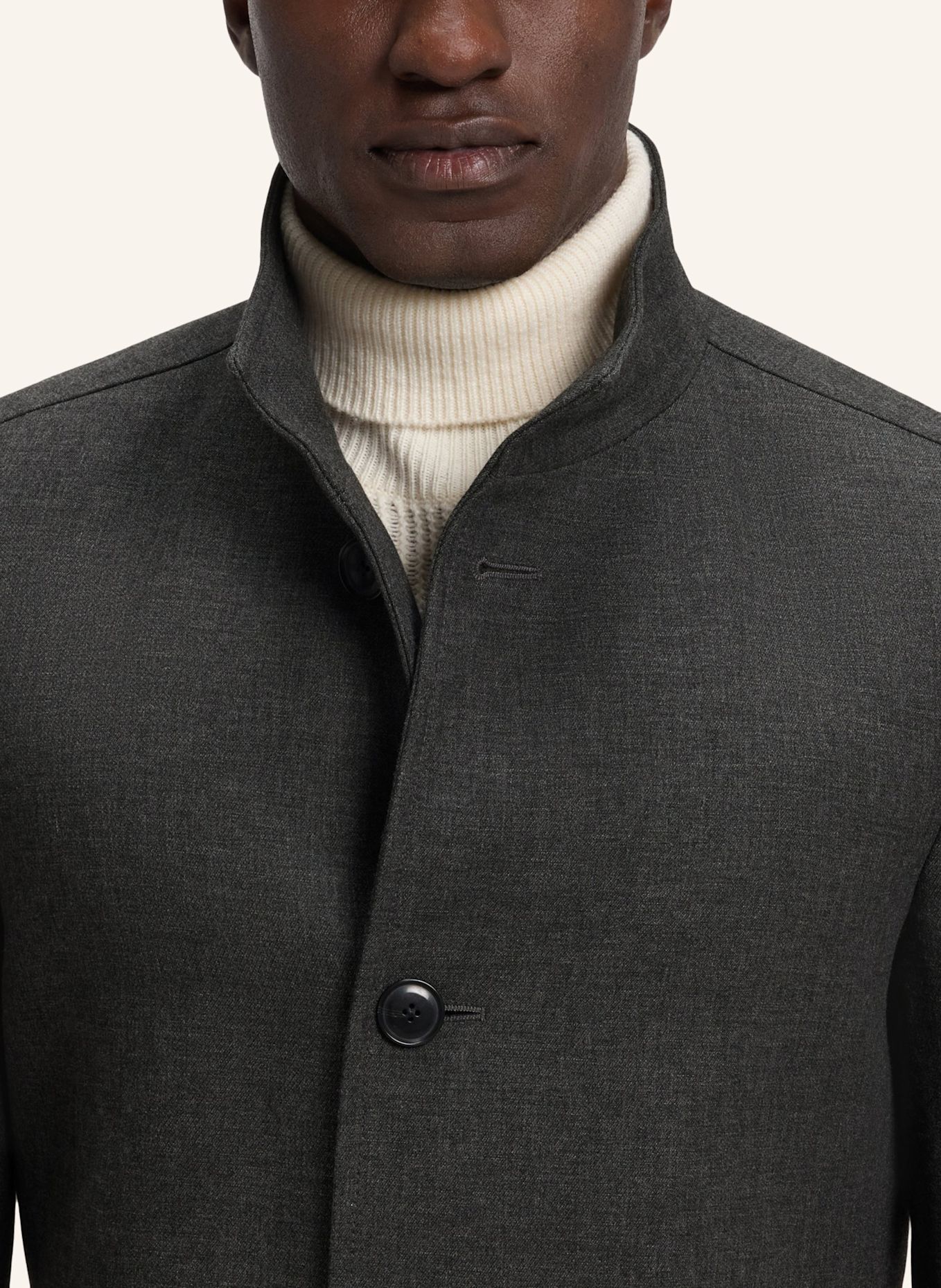 BOSS Mantel H-HYDE-SU-BIB-264_IN Slim Fit: SILBER