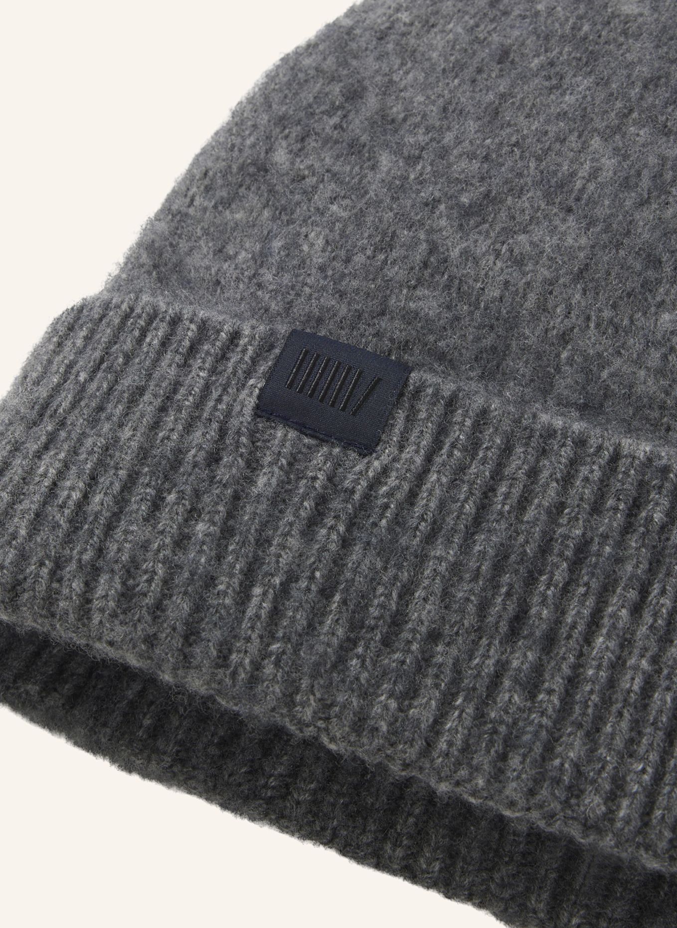 BOSS Strickm�Tze FABIO_HAT_DB: DUNKELBLAU