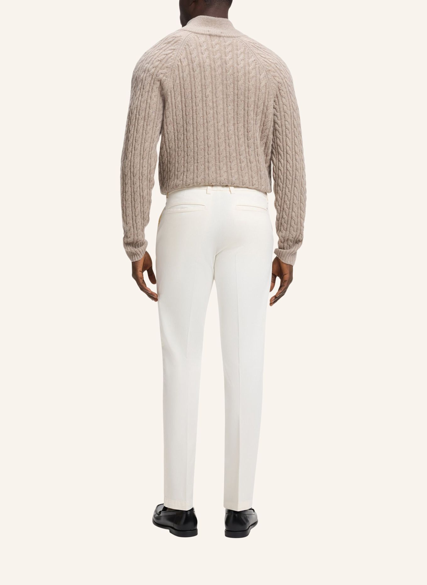BOSS Hose H-KAITON1 Slim Fit: WEISS
