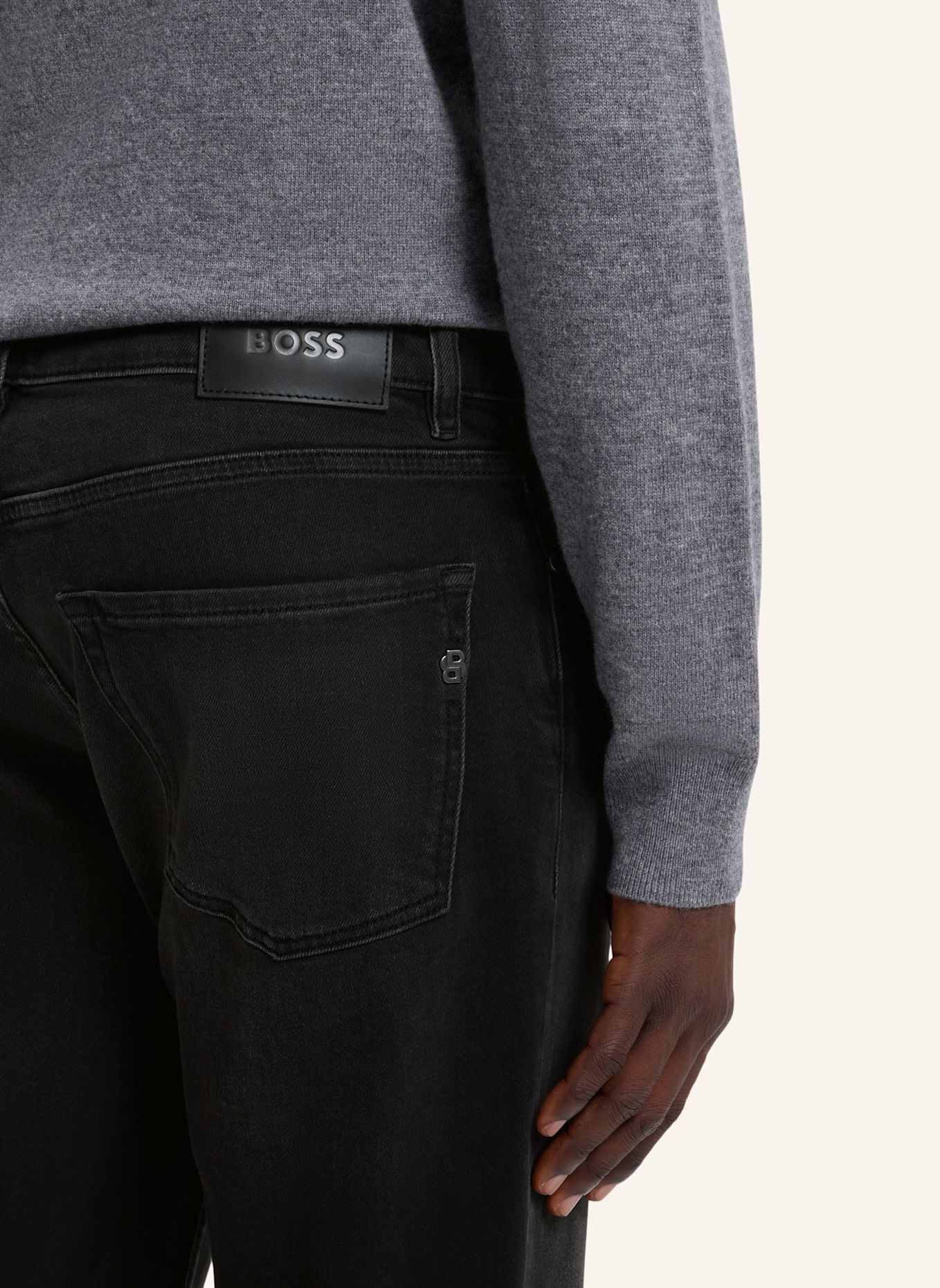 BOSS Jeans REMAINE_IN Regular Fit: DUNKELBLAU