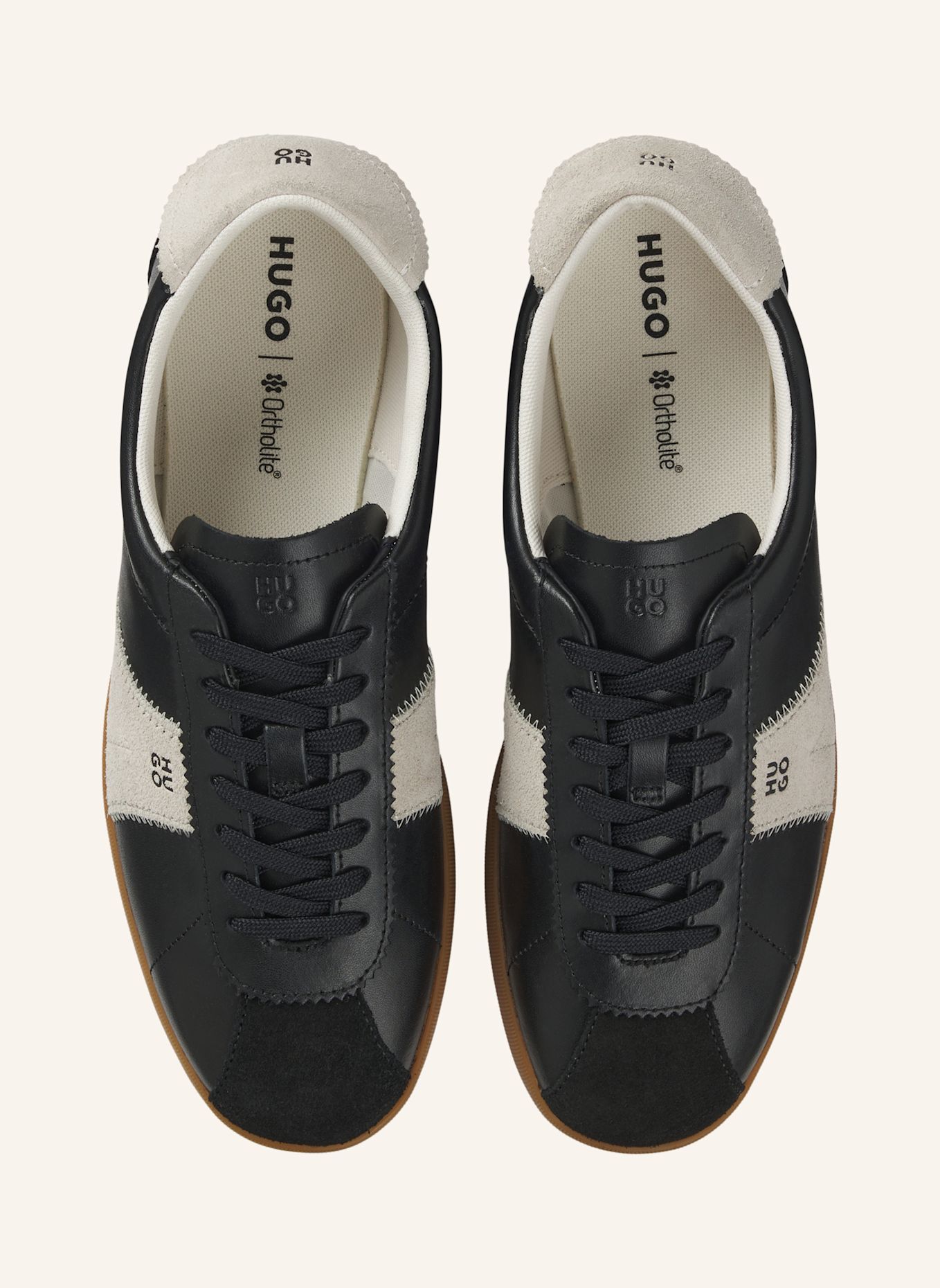 HUGO Sneaker SERENATA_TENN_ALTSD: SCHWARZ