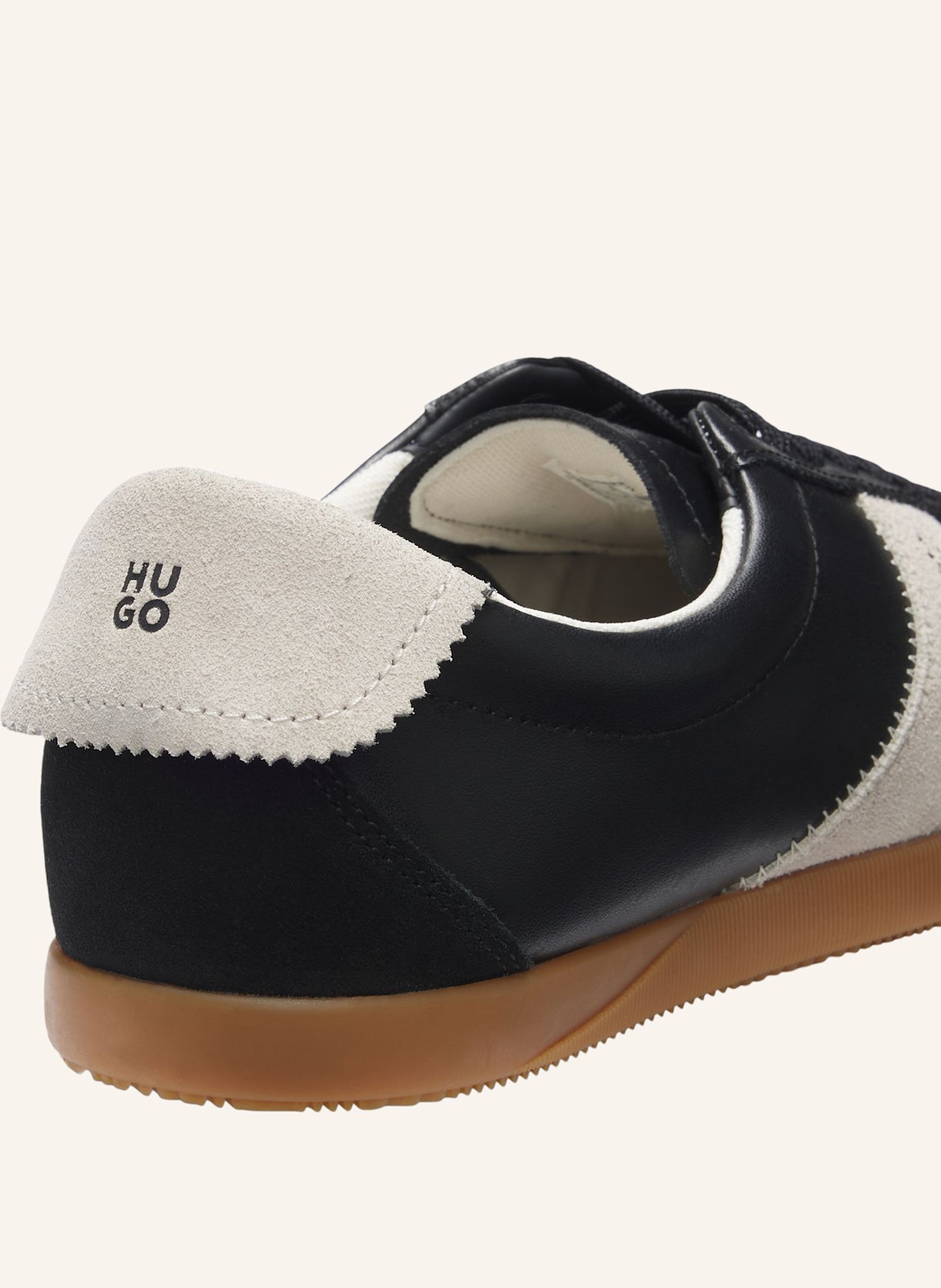 HUGO Sneaker SERENATA_TENN_ALTSD: SCHWARZ