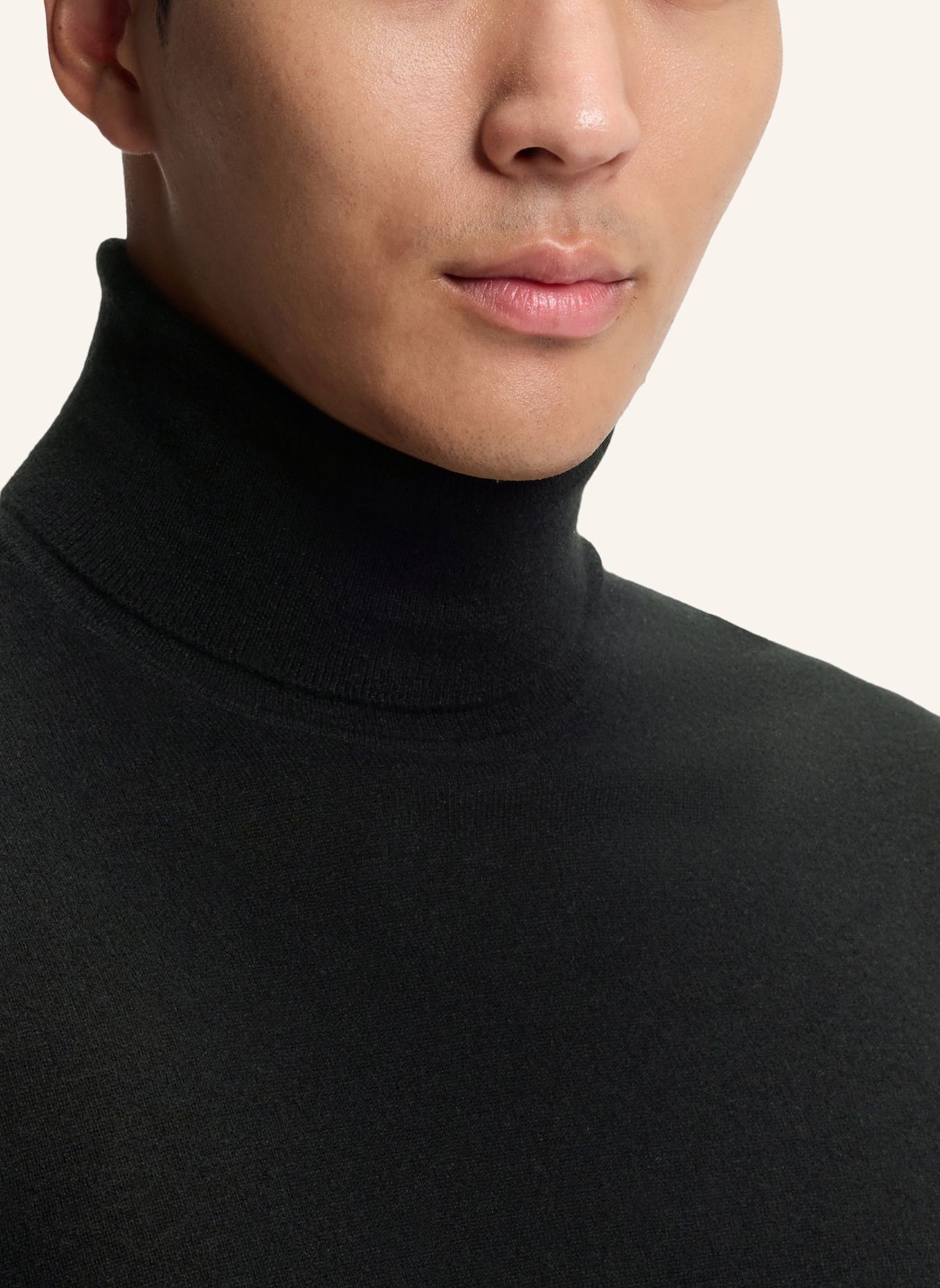 BOSS Pullover L-BERNARDO Regular Fit: SCHWARZ