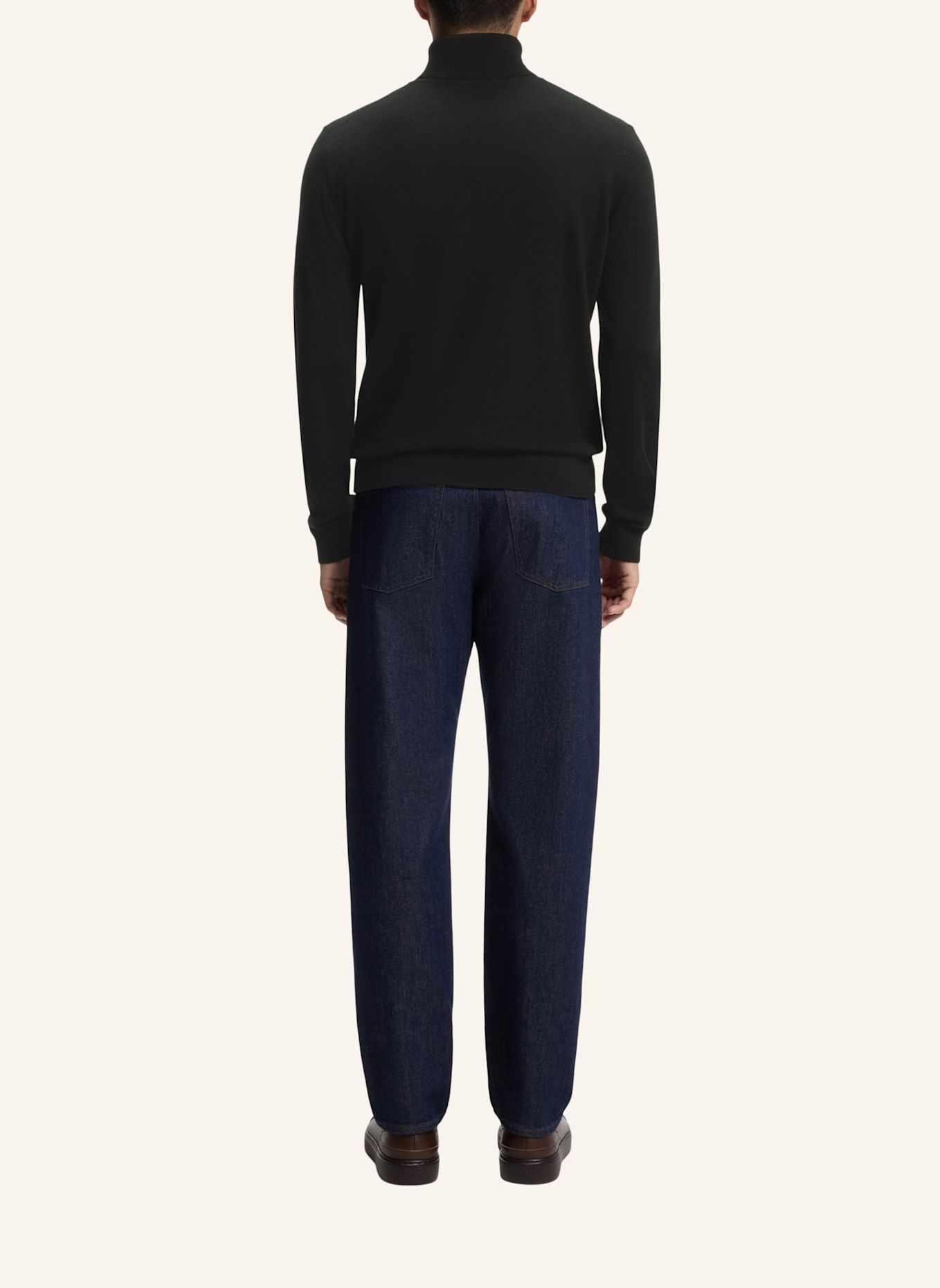 BOSS Pullover L-BERNARDO Regular Fit: SCHWARZ
