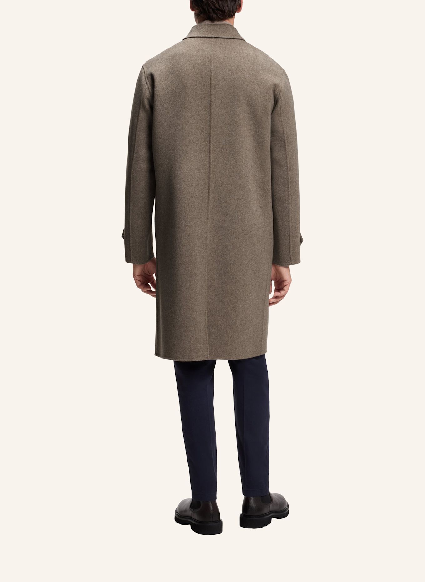 BOSS Mantel C-CLARK-DF-264F Relaxed Fit: BRAUN