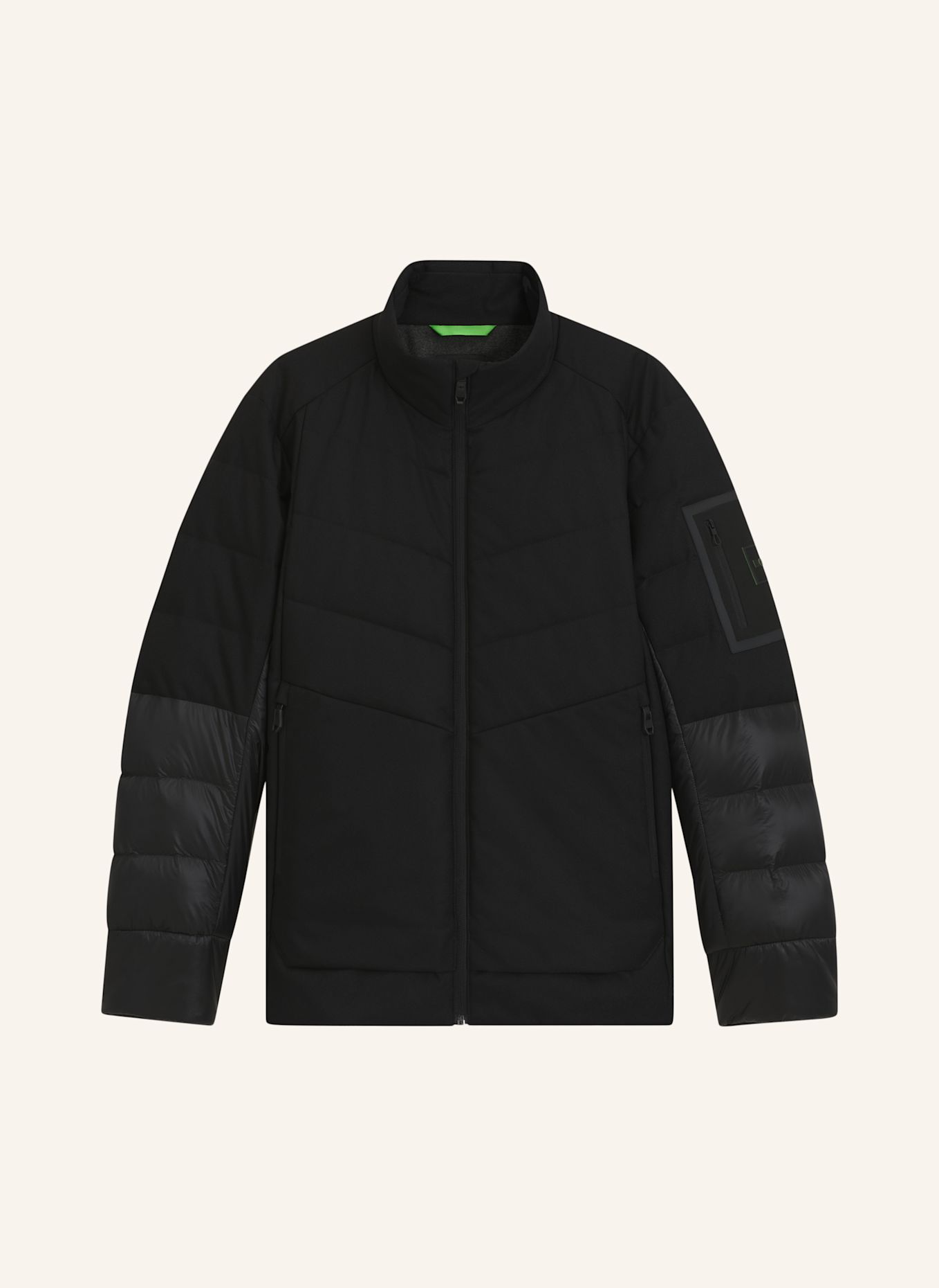 BOSS Jacke OW_TRANSIT JT Regular Fit: SCHWARZ