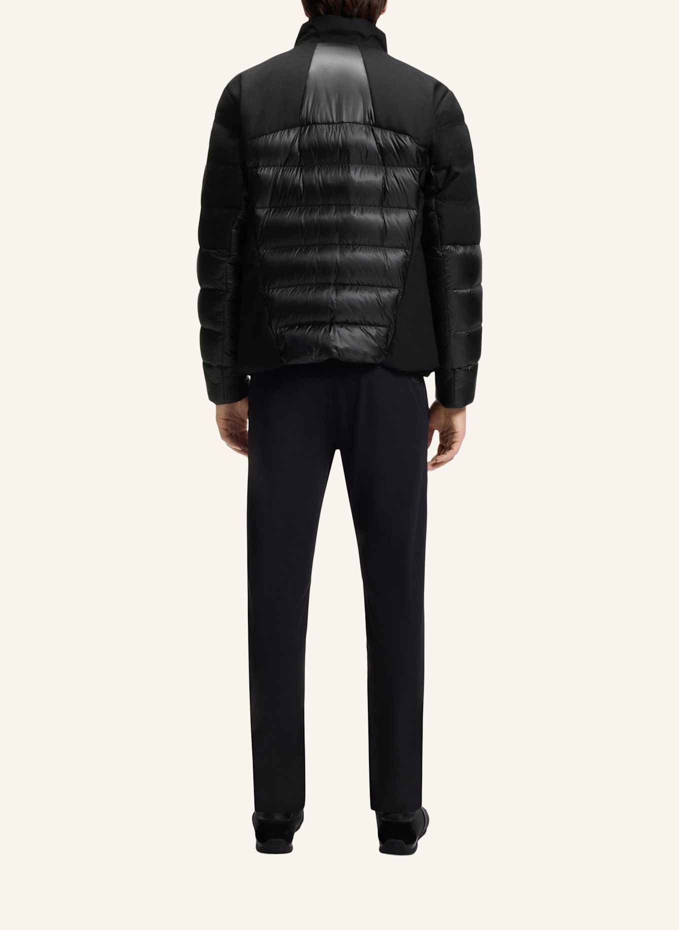 BOSS Jacke OW_TRANSIT JT Regular Fit: SCHWARZ