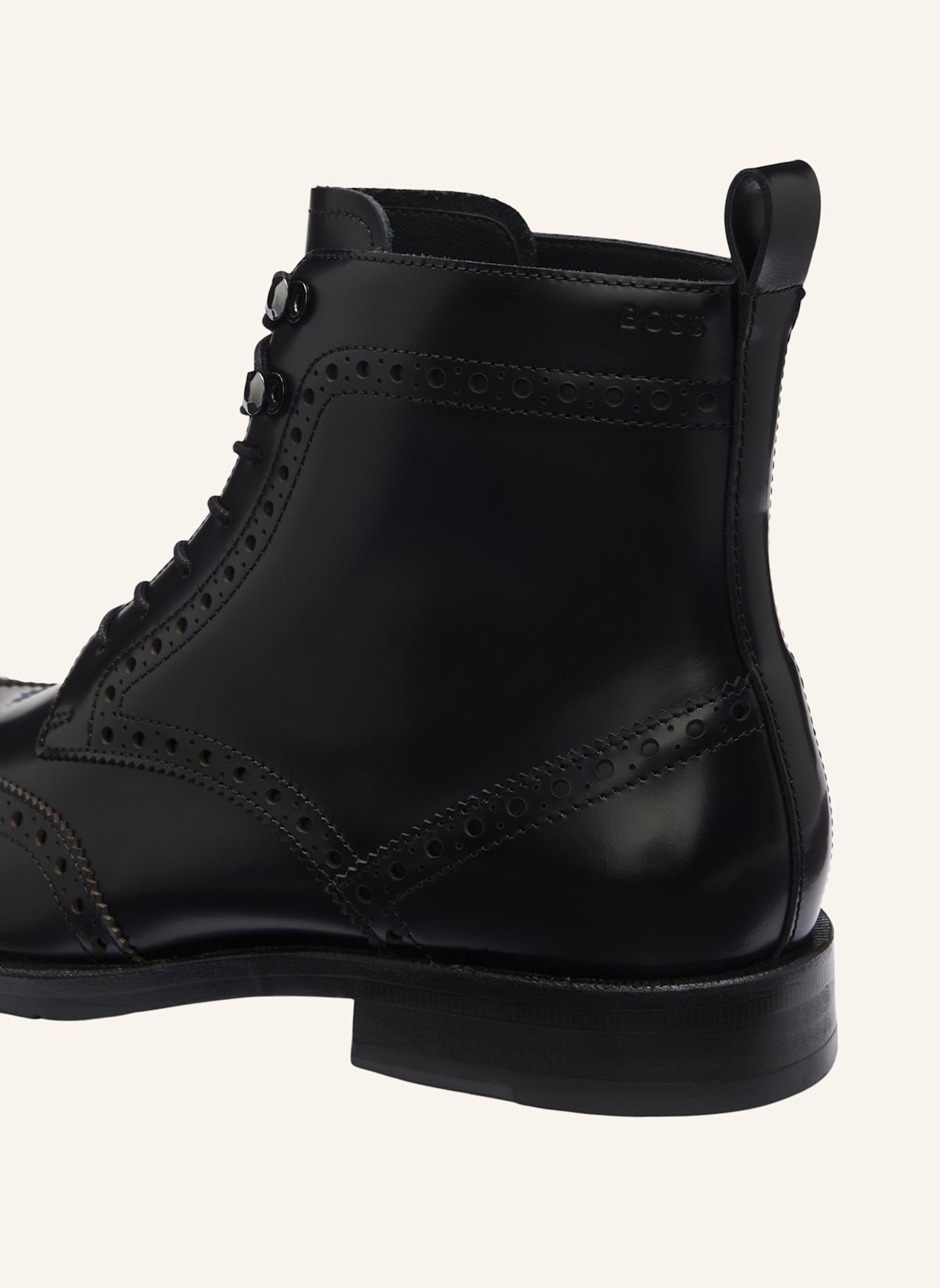 BOSS Boots TAYIL-L_HALB_BOBR: SCHWARZ