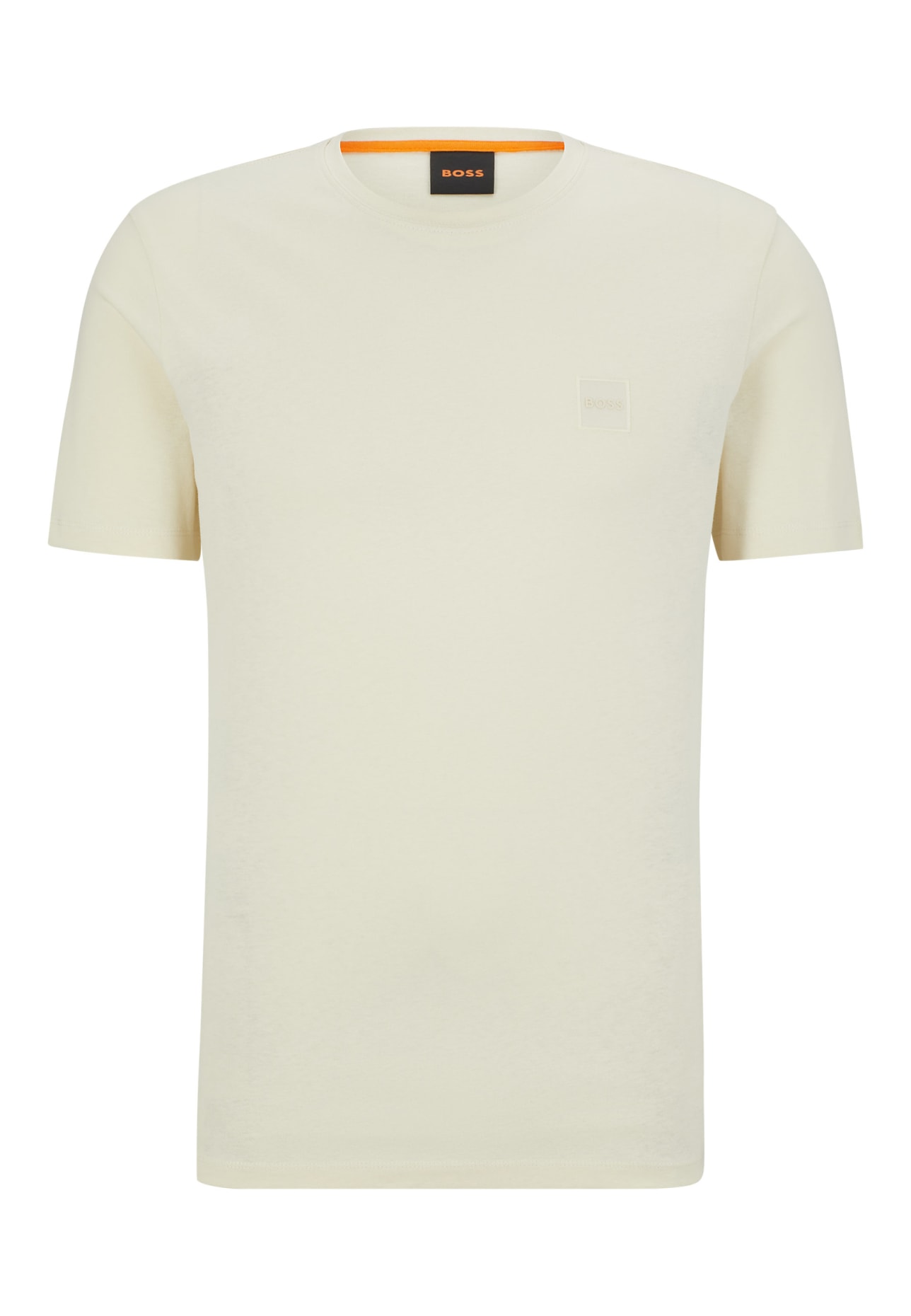 BOSS T-Shirt TALES Relaxed Fit in beige