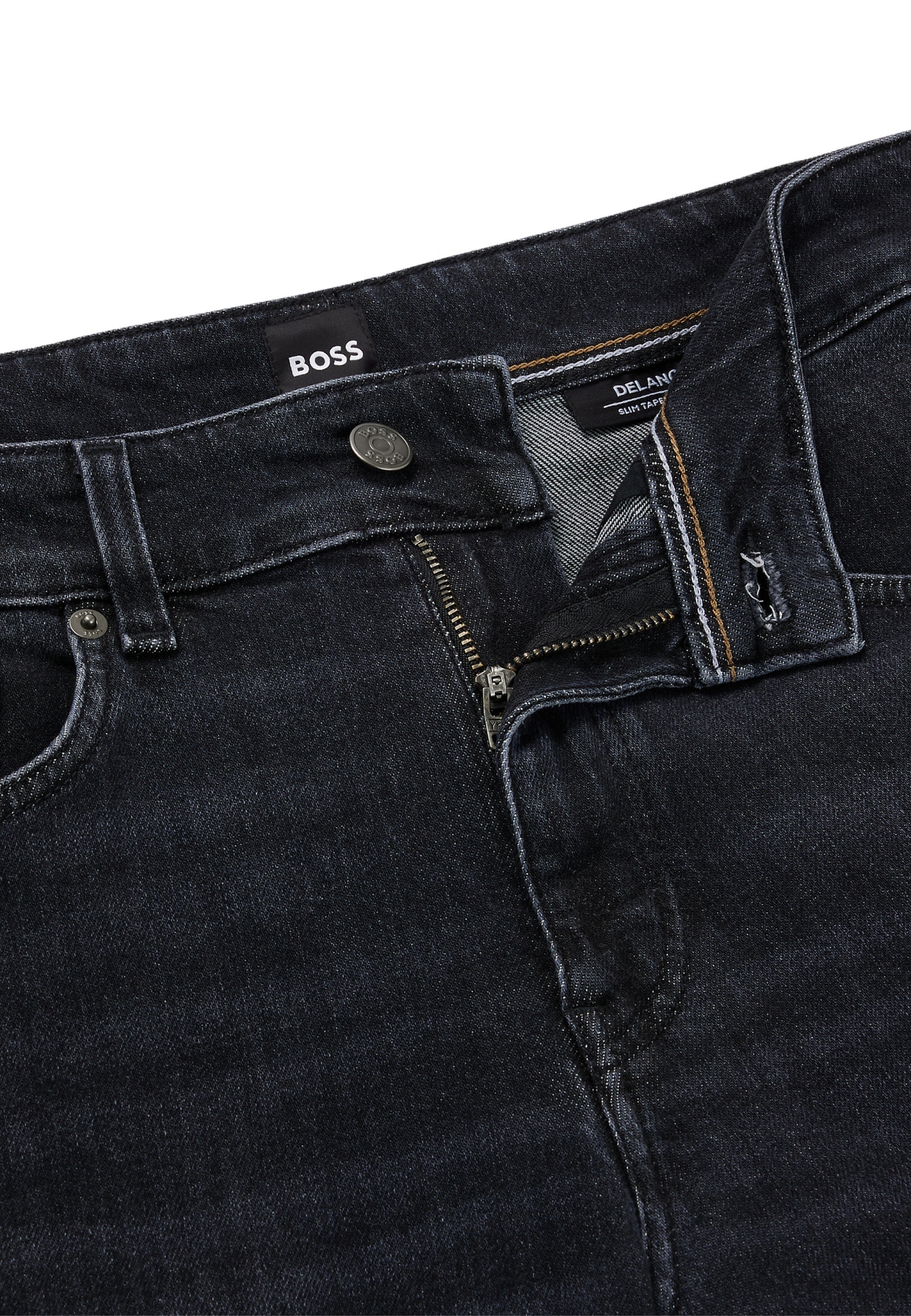 BOSS Jeans DELANO Slim Fit, Farbe: SCHWARZ (Bild 3)