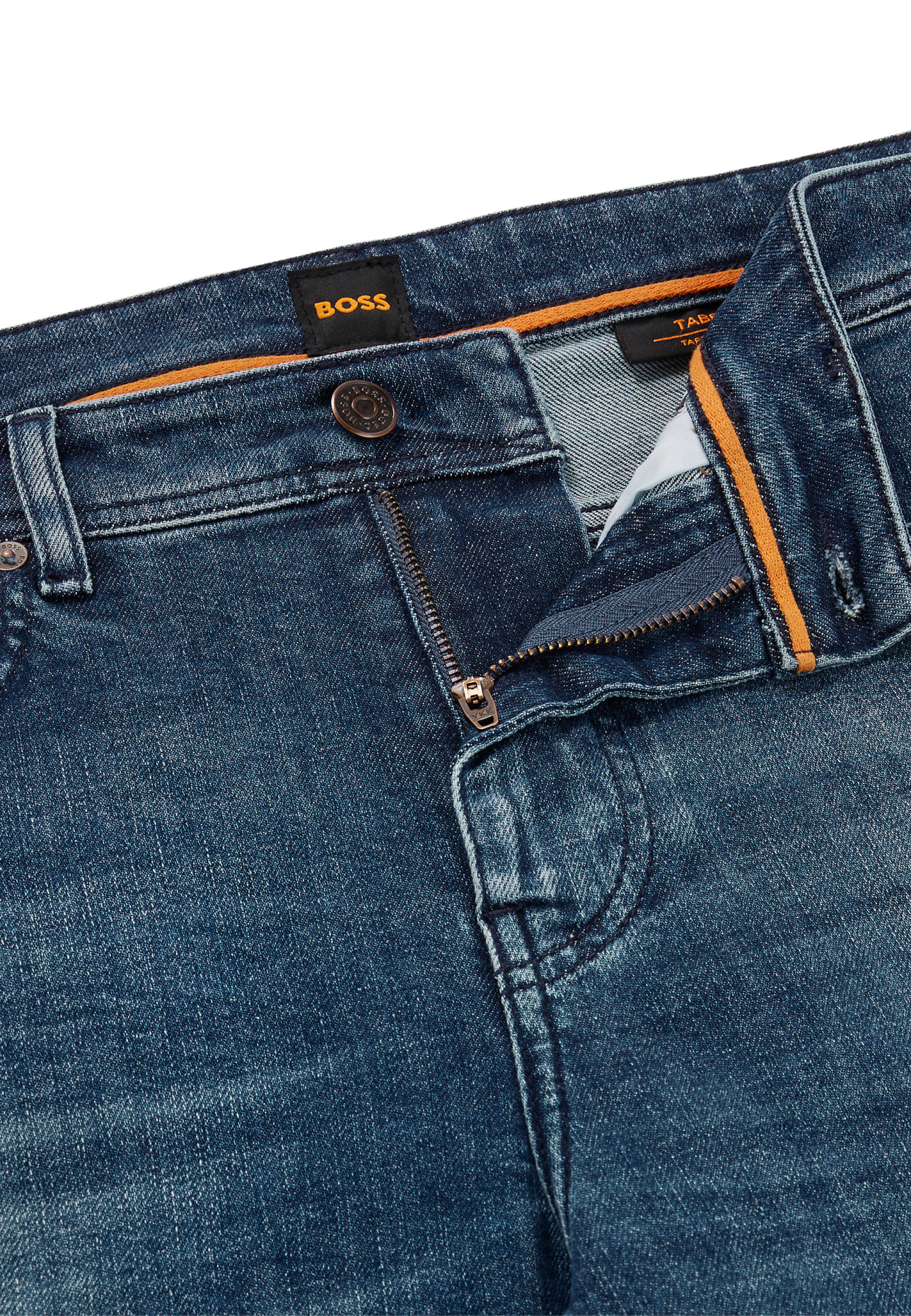 BOSS Jeans TABER ZIP BC-C Tapered Fit, Farbe: BLAU (Bild 3)