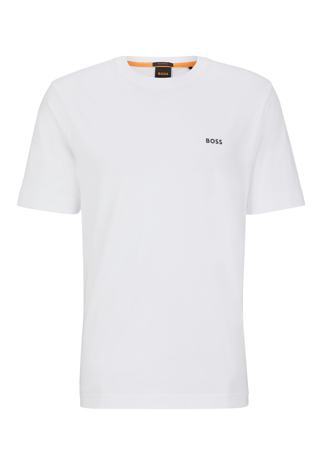 BOSS T-Shirt TEEBOSSRACING Relaxed Fit, Farbe: WEISS (Bild 1)