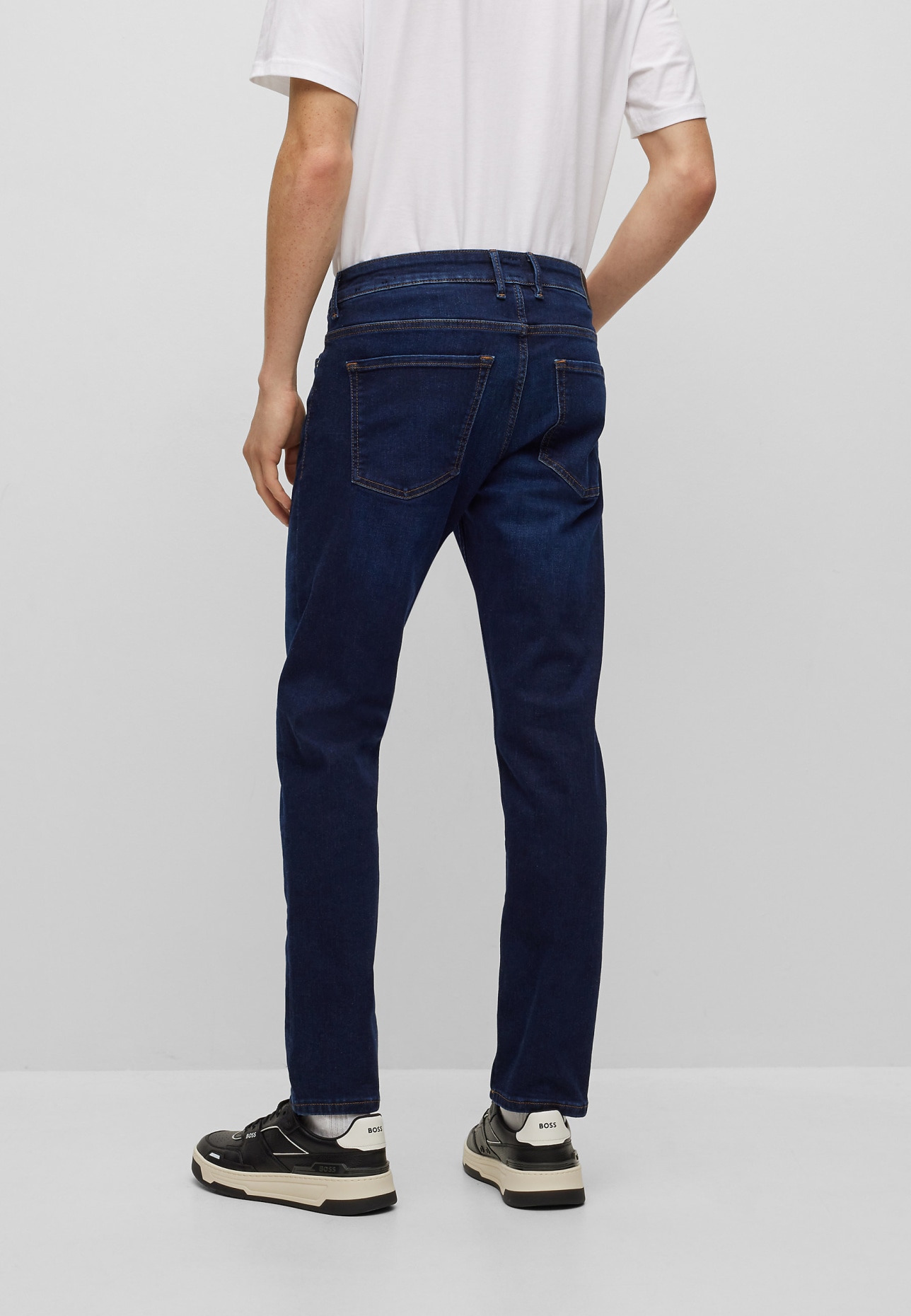 BOSS Jeans DELANO BC-P Slim Fit, Farbe: DUNKELBLAU (Bild 2)