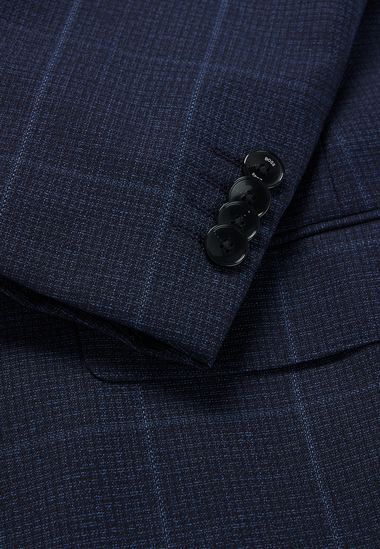 BOSS Business Anzug H-REYMOND-3PCS-224 Extra-Slim Fit, Farbe: DUNKELBLAU (Bild 3)
