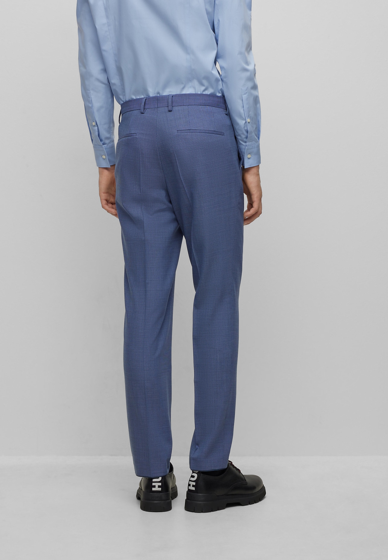 HUGO Business Anzug HENRY/GETLIN232X Slim Fit, Farbe: BLAU (Bild 5)