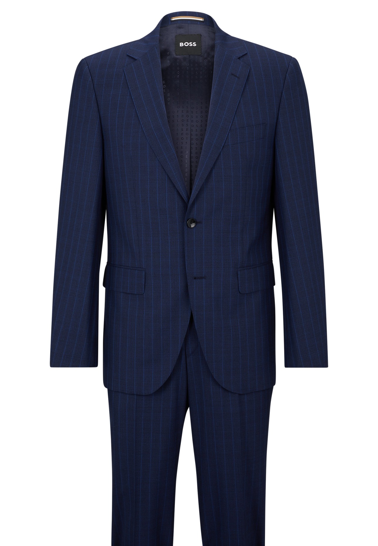 BOSS Business Anzug H-JECKSON-2PCS-224 Regular Fit, Farbe: DUNKELBLAU (Bild 1)