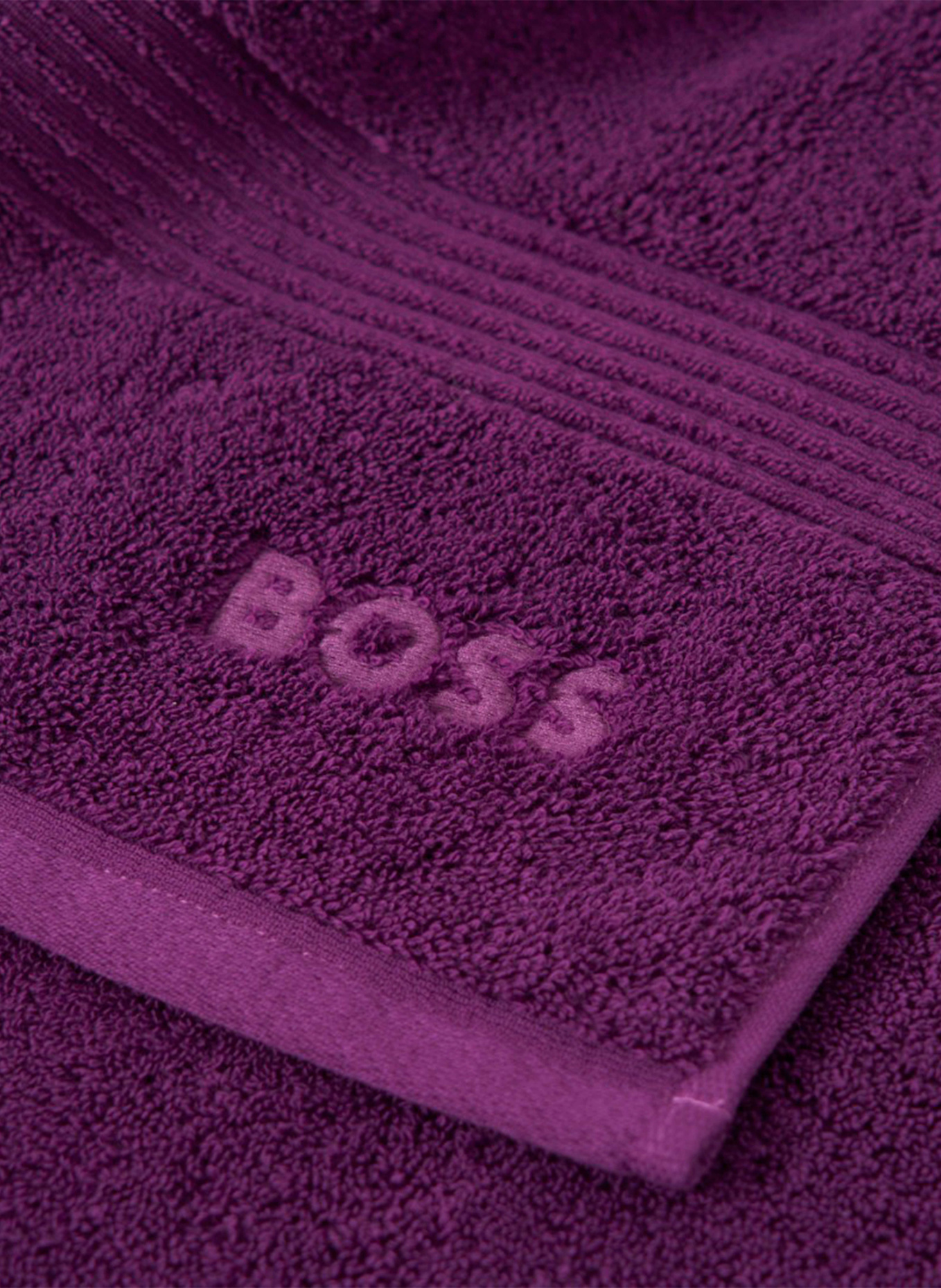 BOSS Badetuch LOFT BADETUCH, Farbe: CREME (Bild 2)