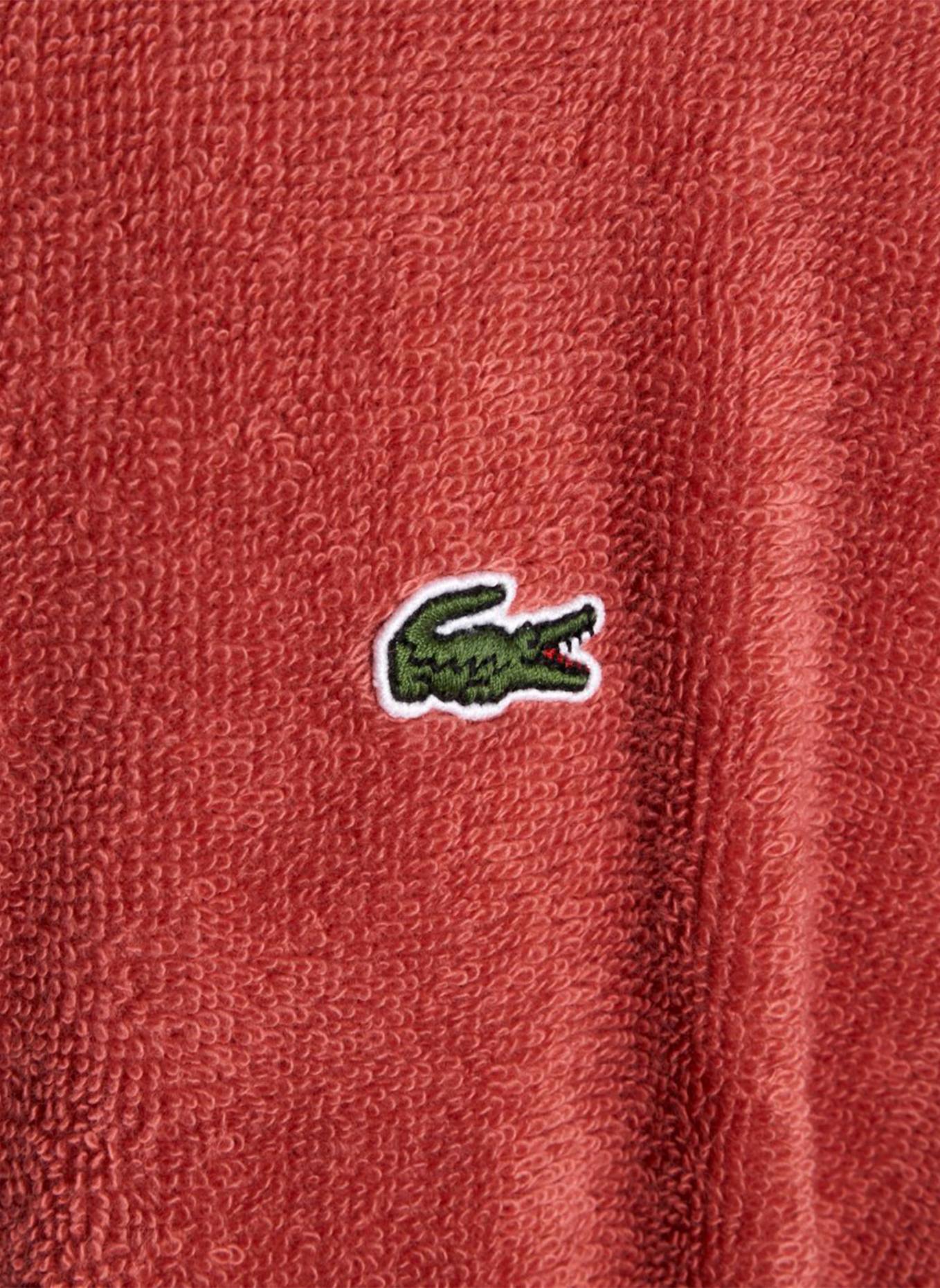 LACOSTE Bademantel LDEFILE BADEMANTEL, Farbe: BRAUN (Bild 6)