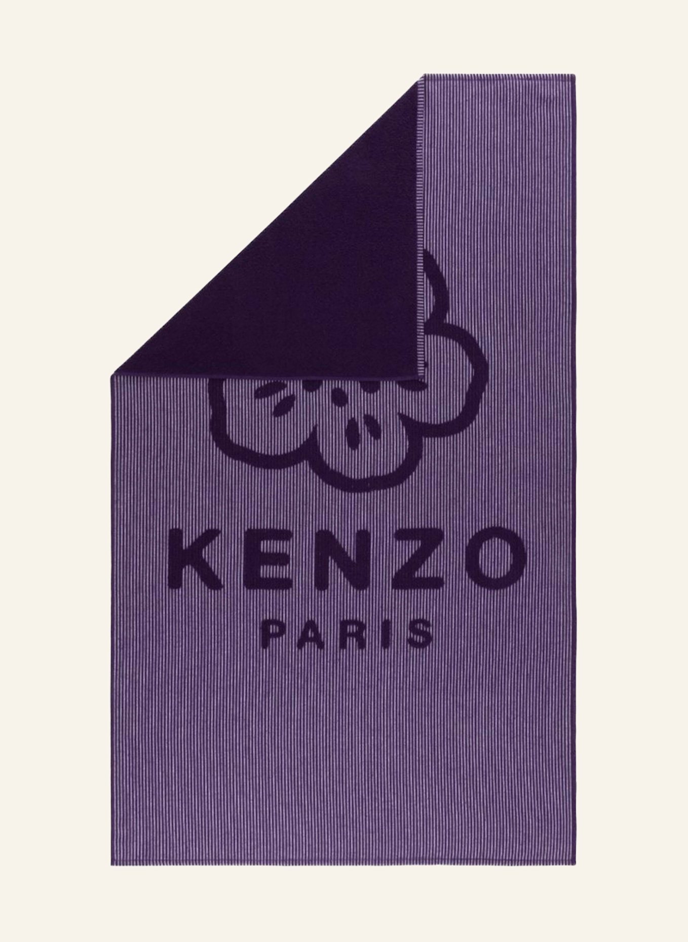 KENZO HOME Strandhandtuch KHANKO STRANDTUCH, Farbe: LILA (Bild 3)