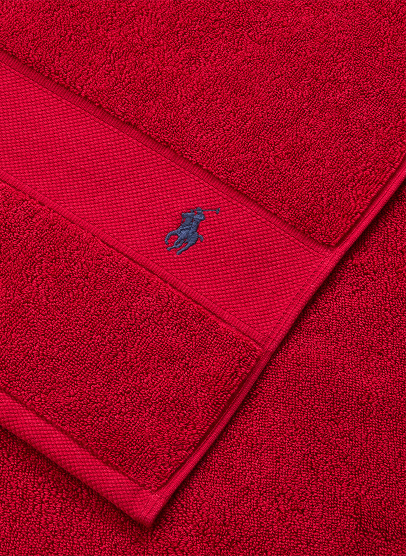 RALPH LAUREN HOME Badetuch POLO PLAY BADETUCH, Farbe: ROT (Bild 2)