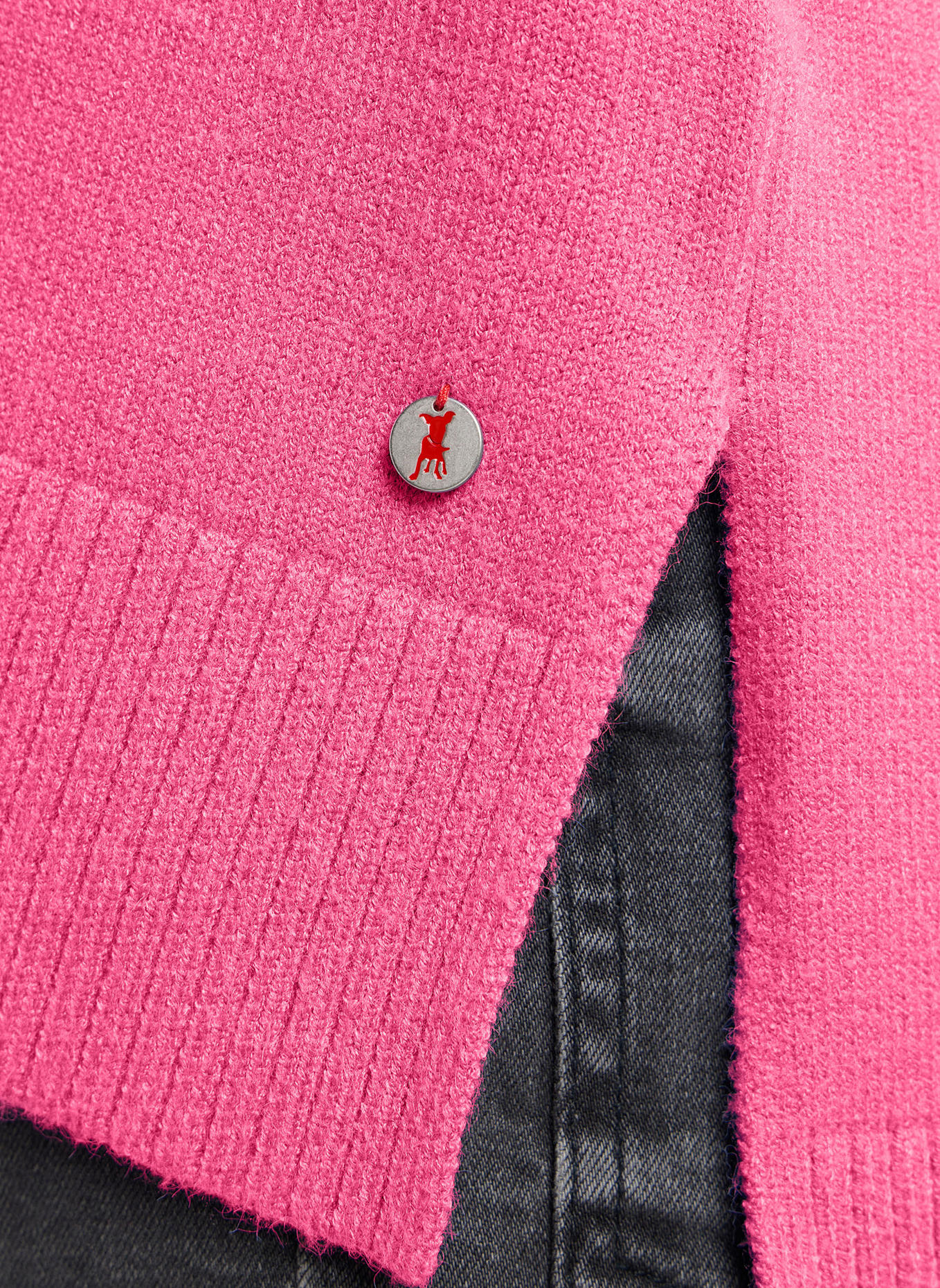 FRIEDA & FREDDIES Rollkragenpullover, Farbe: PINK (Bild 3)