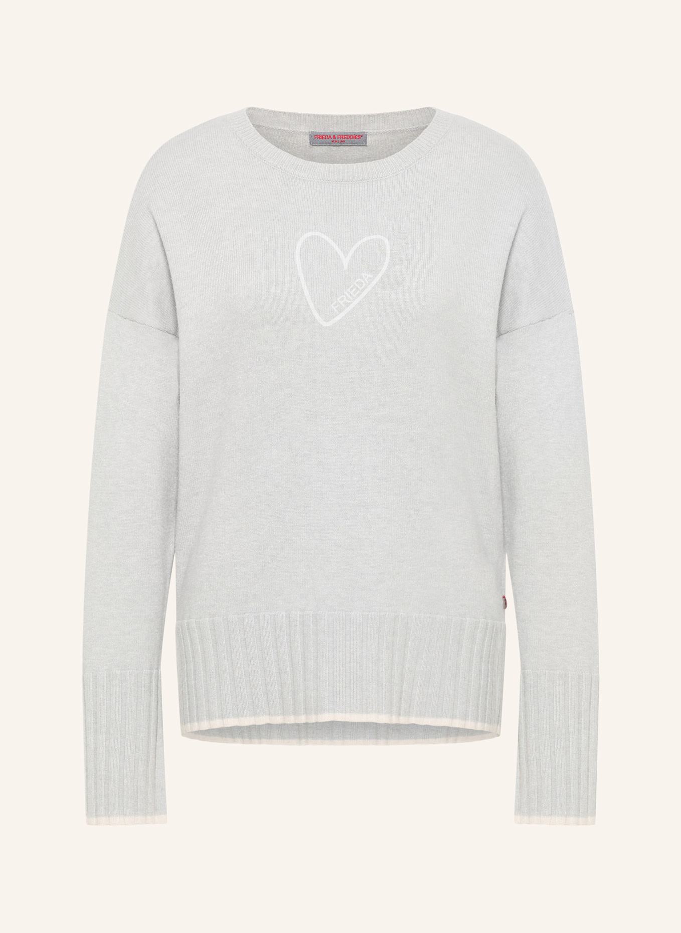 FRIEDA & FREDDIES Pullover, Farbe: GRAU/ SILBER (Bild 1)