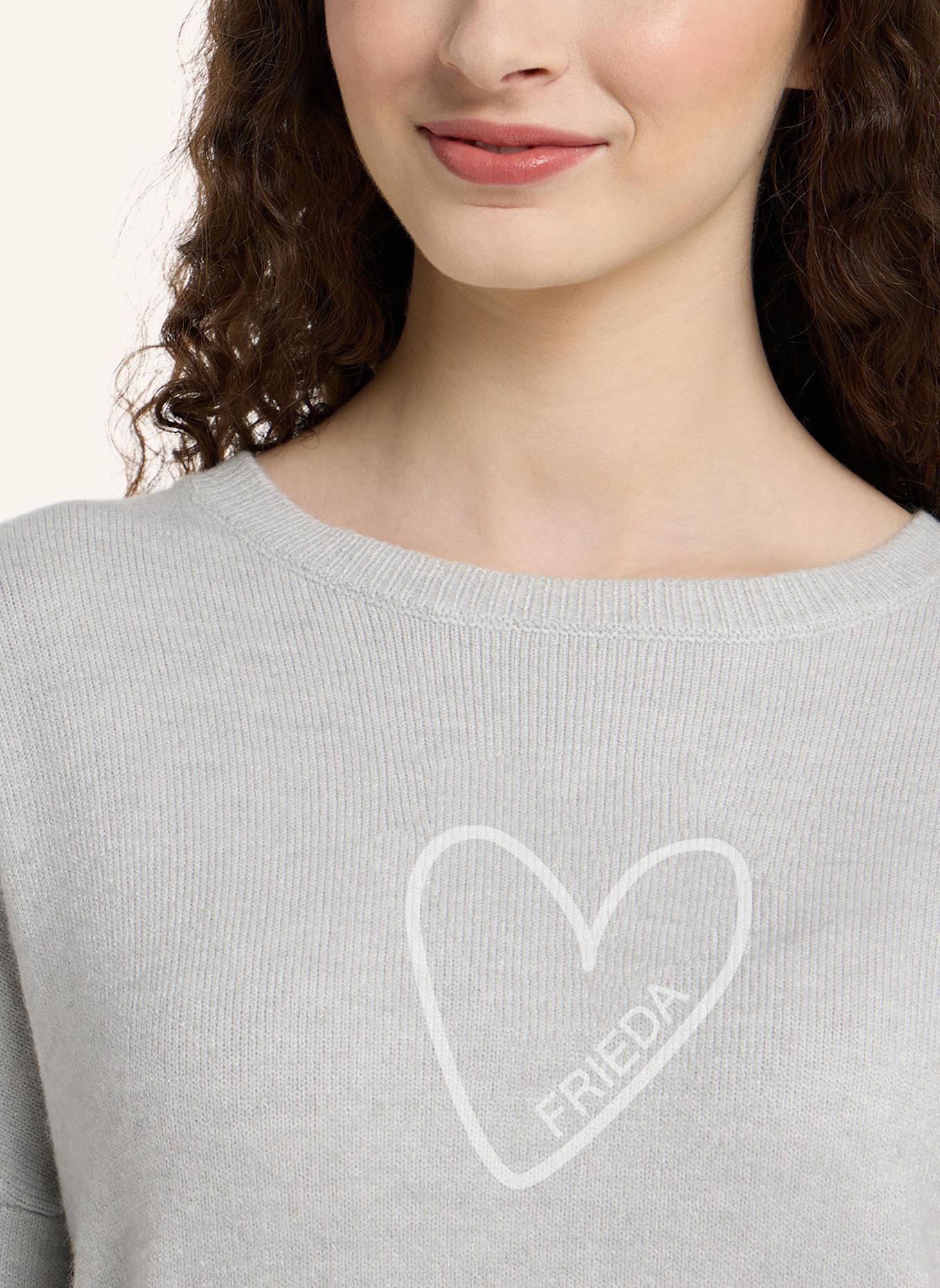 FRIEDA & FREDDIES Pullover, Farbe: GRAU/ SILBER (Bild 3)