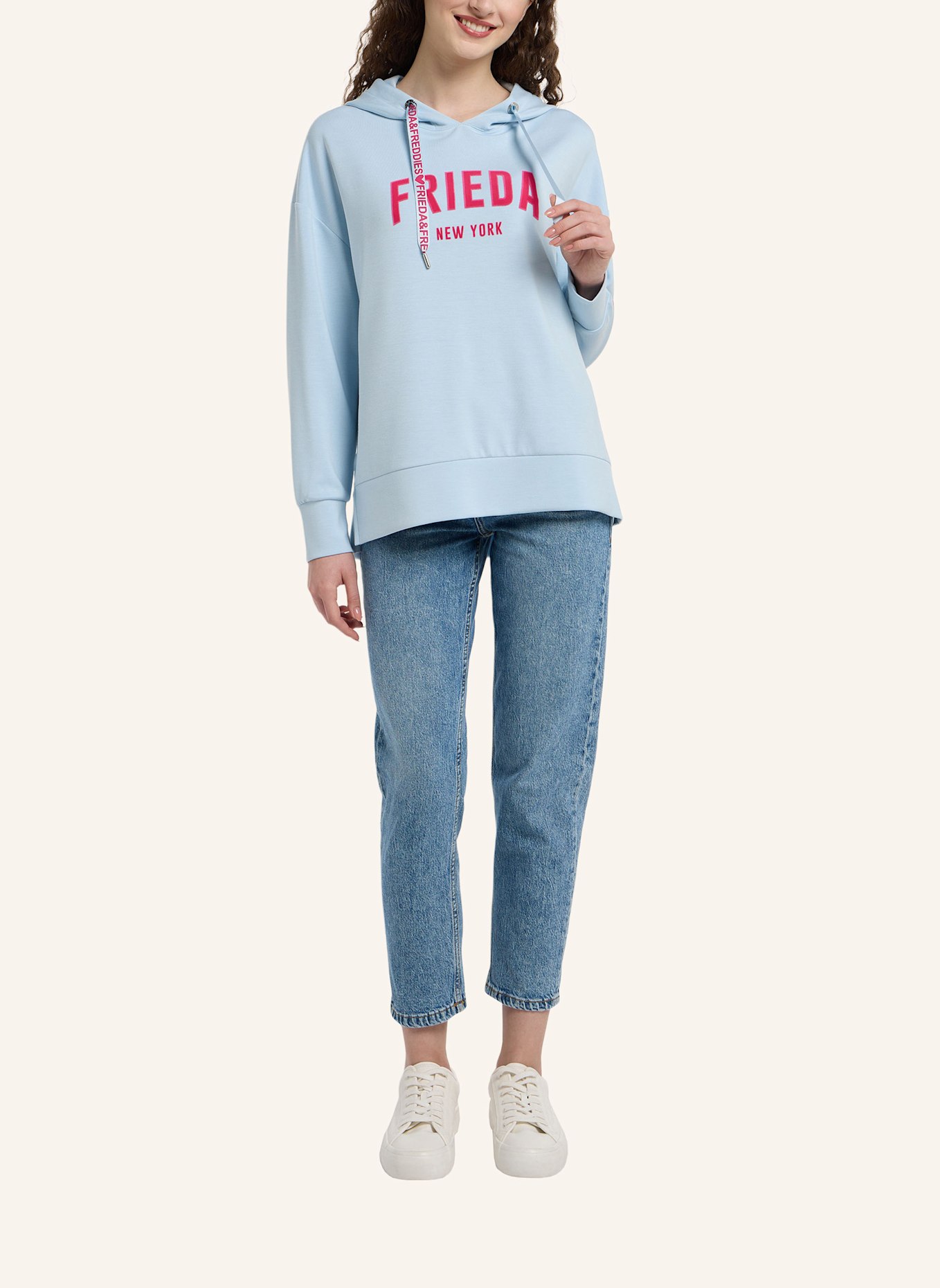 FRIEDA & FREDDIES Hoodie, Farbe: HELLBLAU (Bild 4)