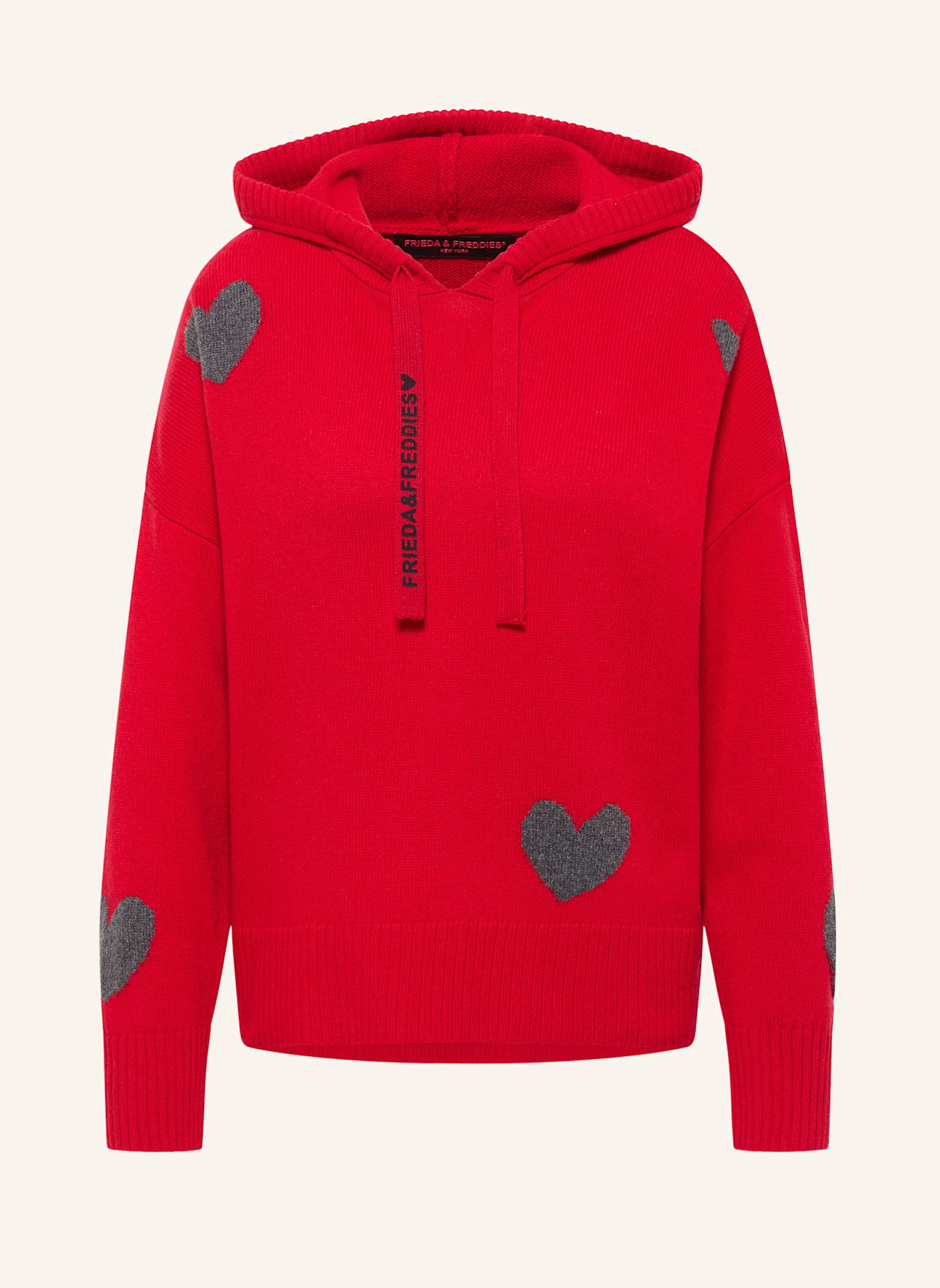 FRIEDA & FREDDIES Hoodie, Farbe: ROT (Bild 1)