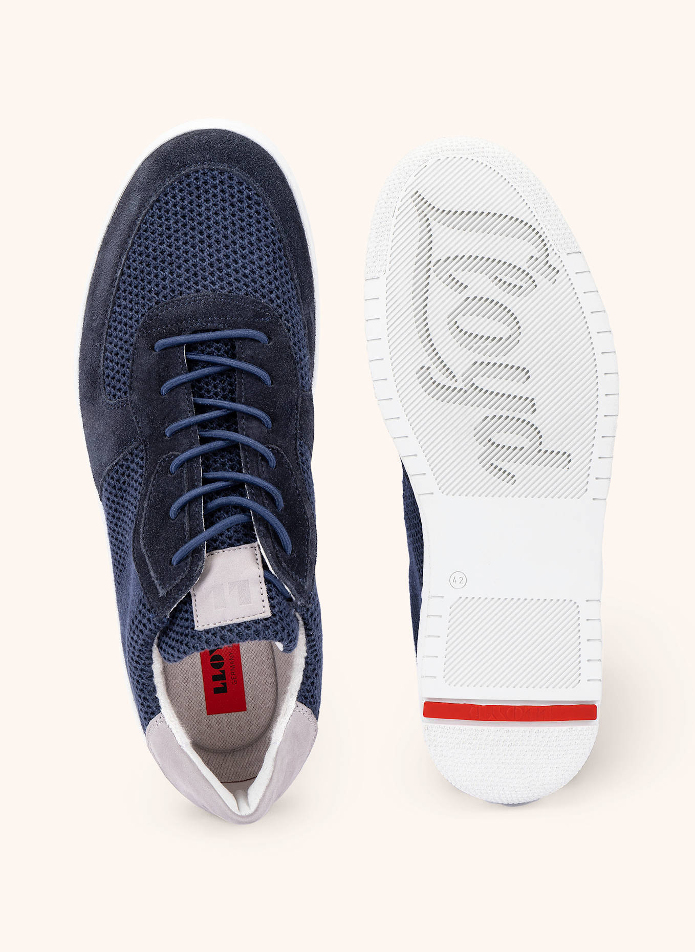 LLOYD Sneaker ANDRES: BLAU