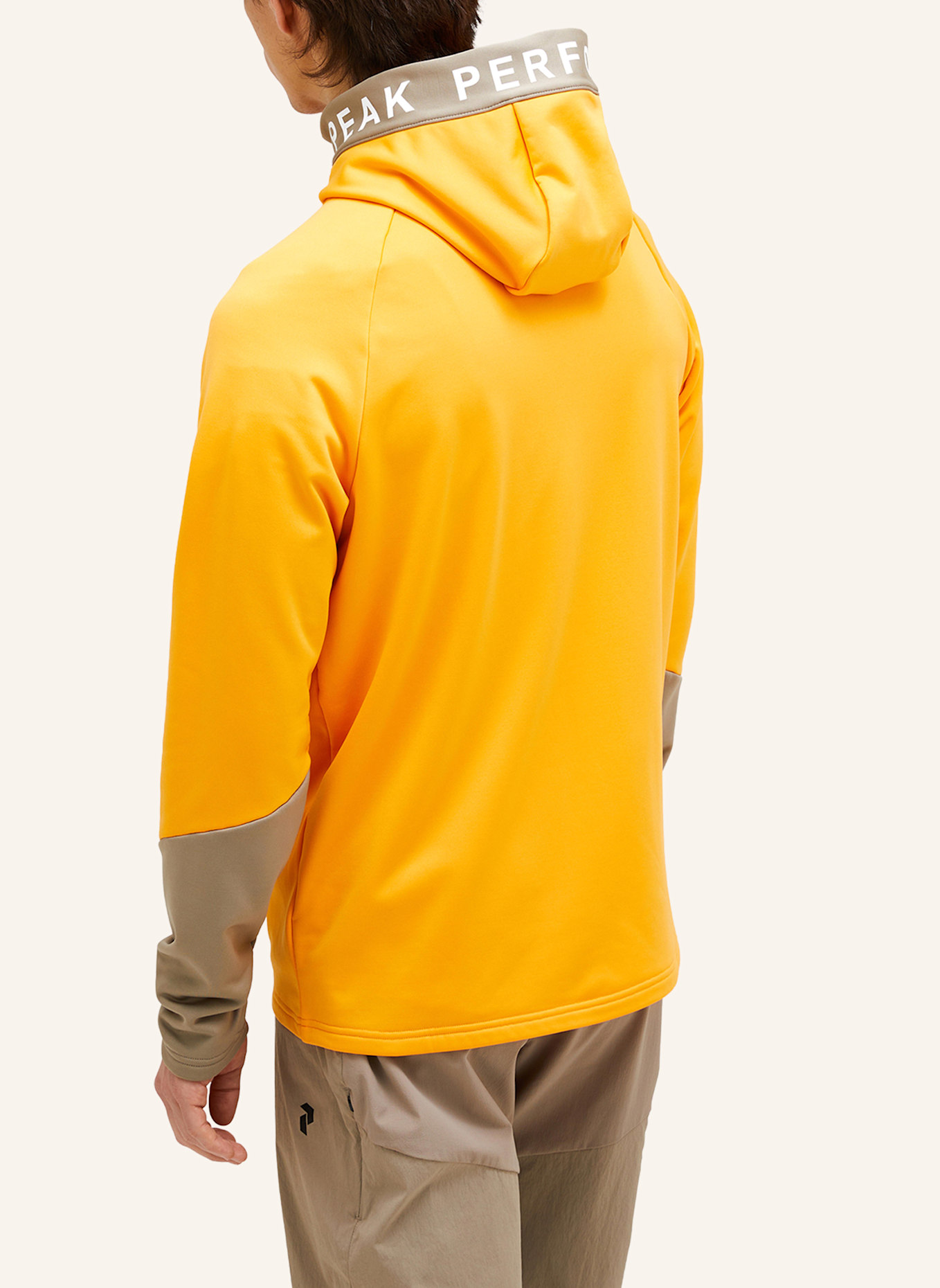 Peak Performance Midlayer-Jacke RIDER ZIP HOOD: ORANGE