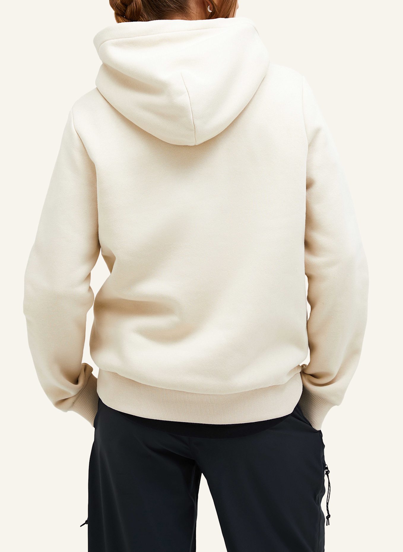 Peak Performance Hoodie: BEIGE