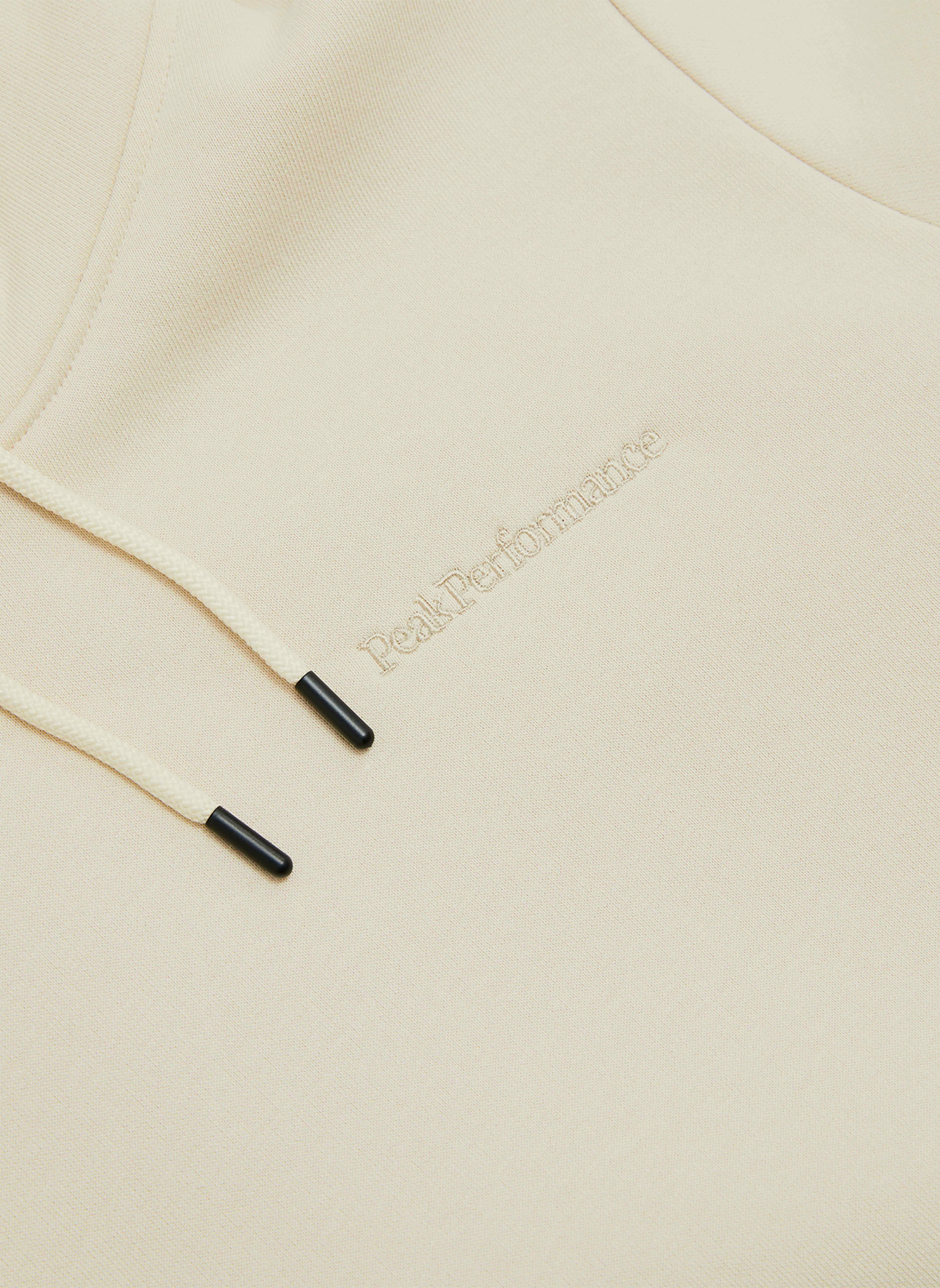 Peak Performance Hoodie: BEIGE