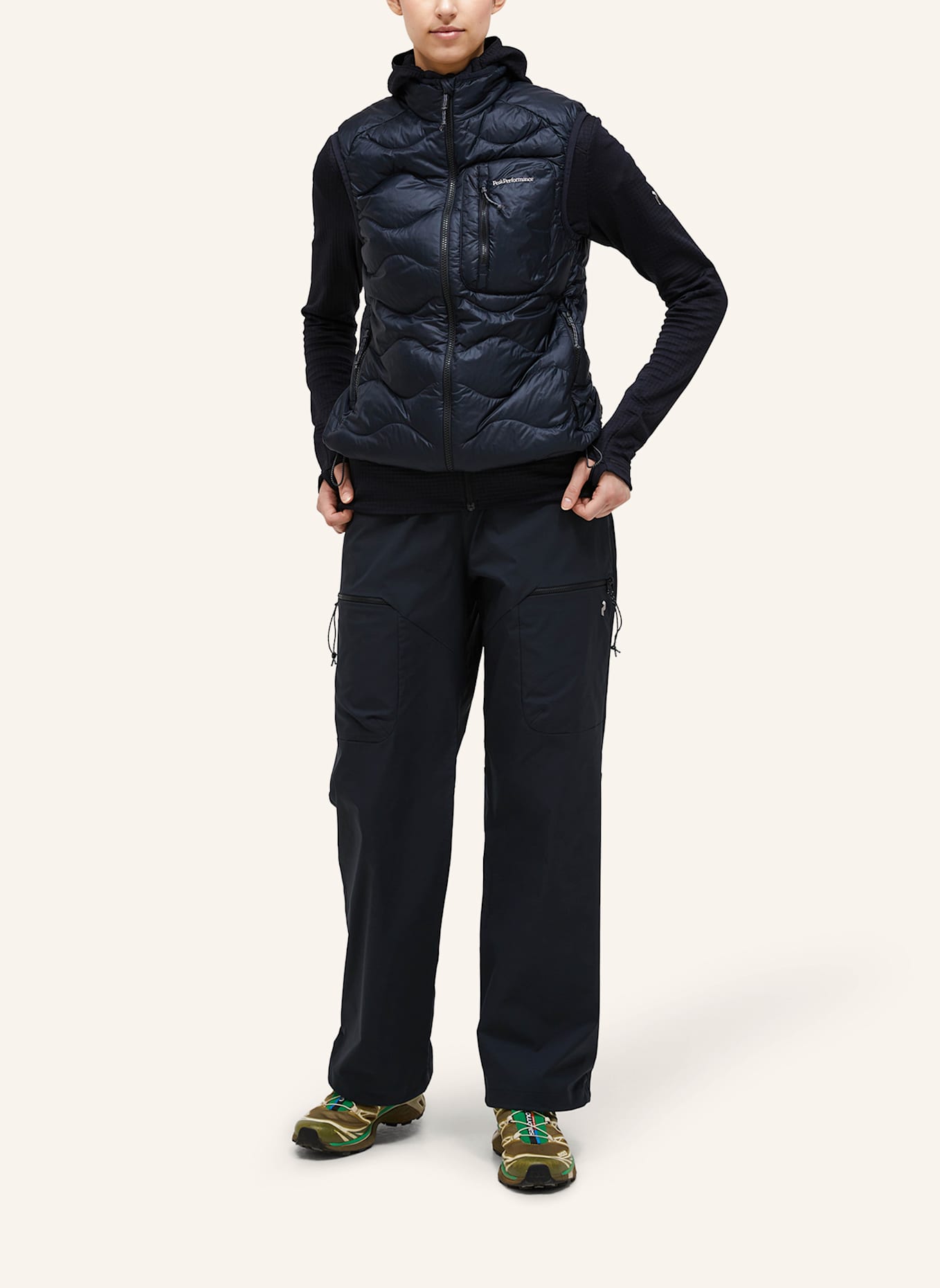 Peak Performance Daunenweste: SCHWARZ