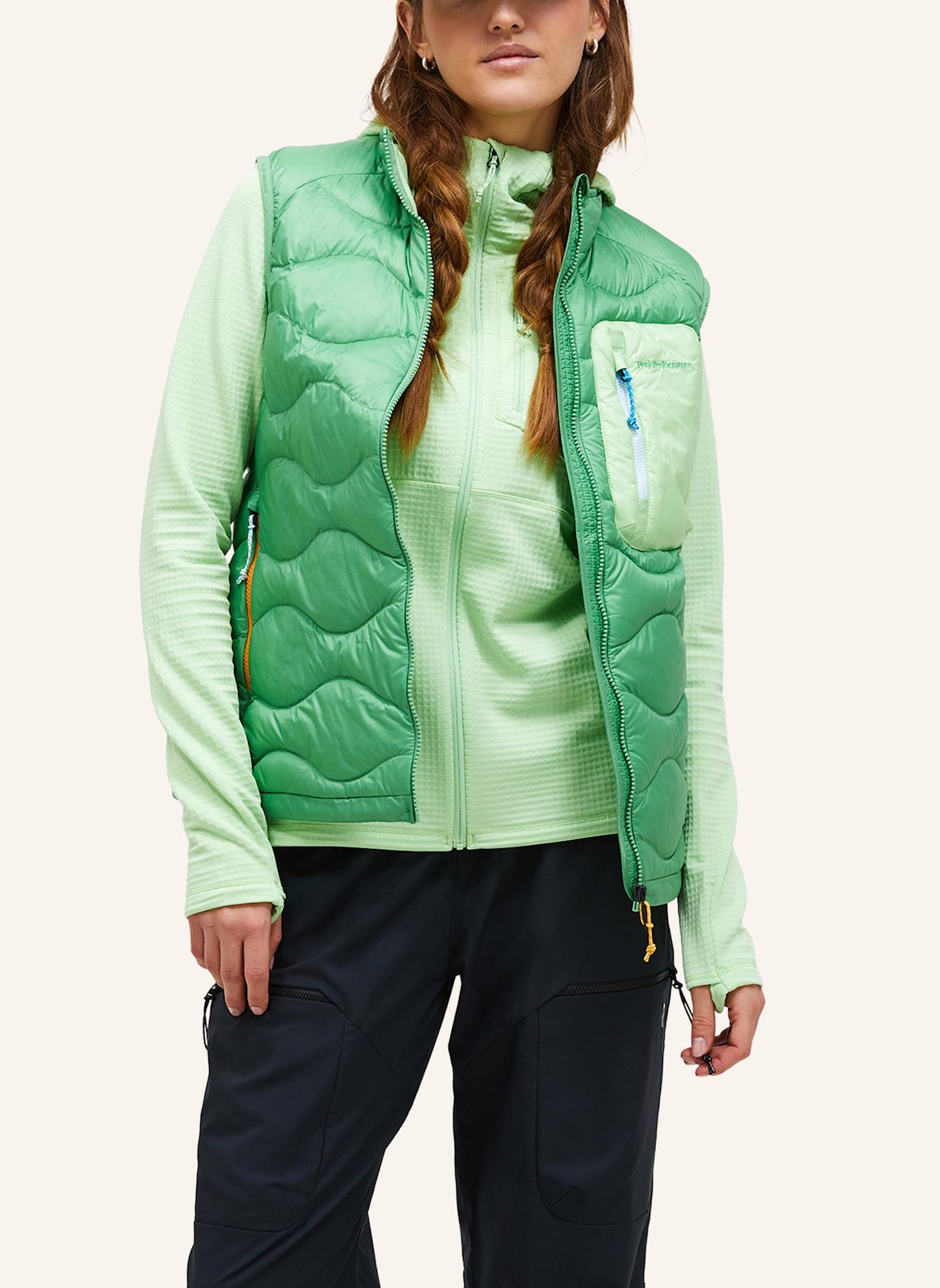 Peak Performance Daunenweste: GRÜN