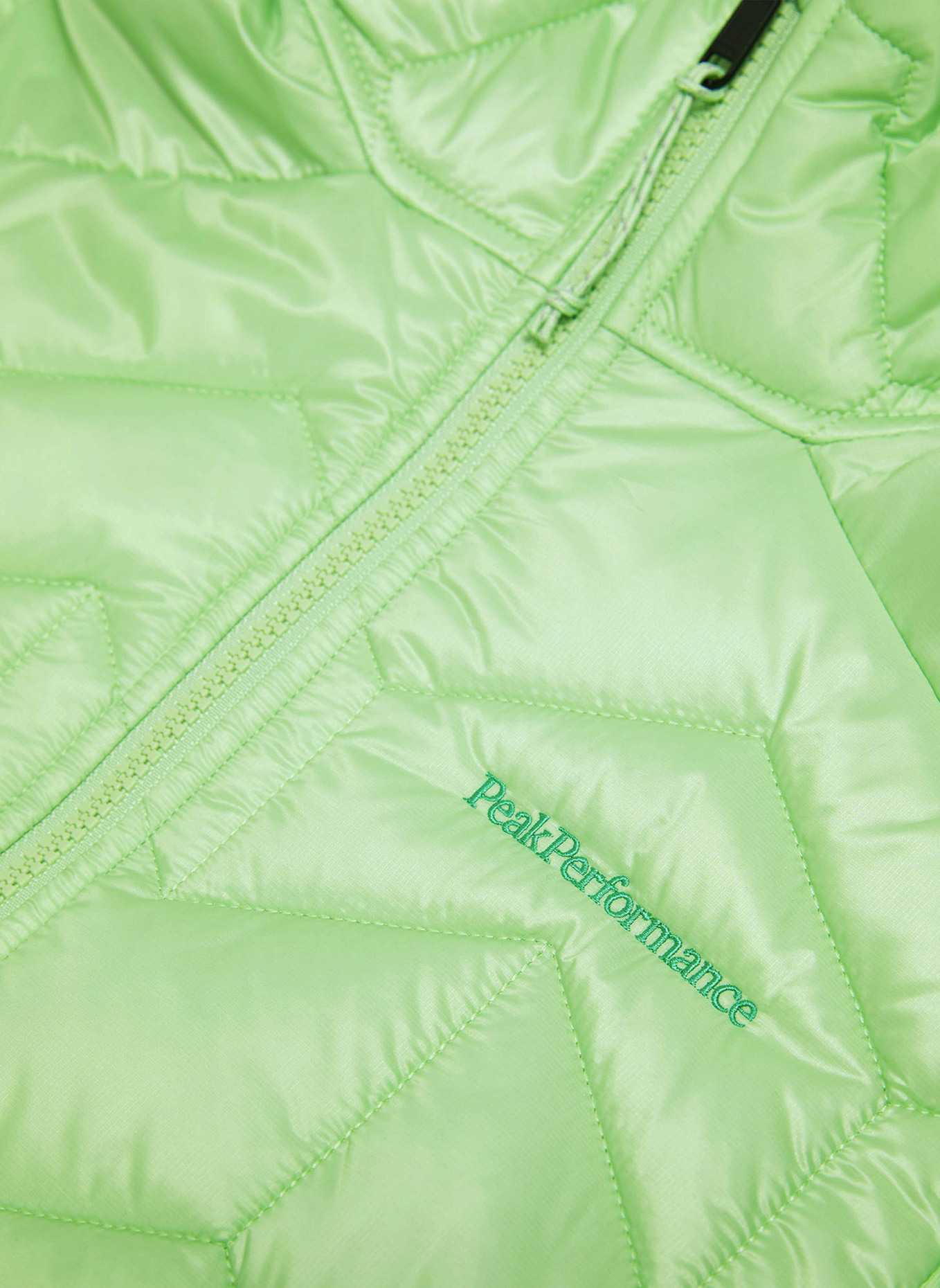 Peak Performance Hybrid-Steppjacke ELEVATE LINER: HELLGRÜN