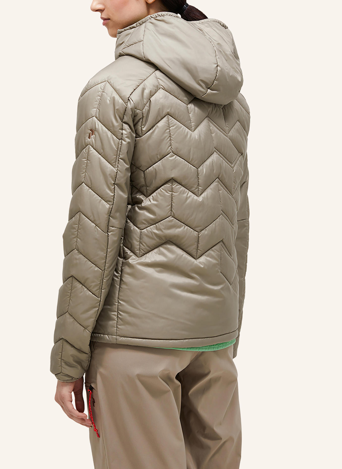 Peak Performance Steppjacke: HELLBRAUN