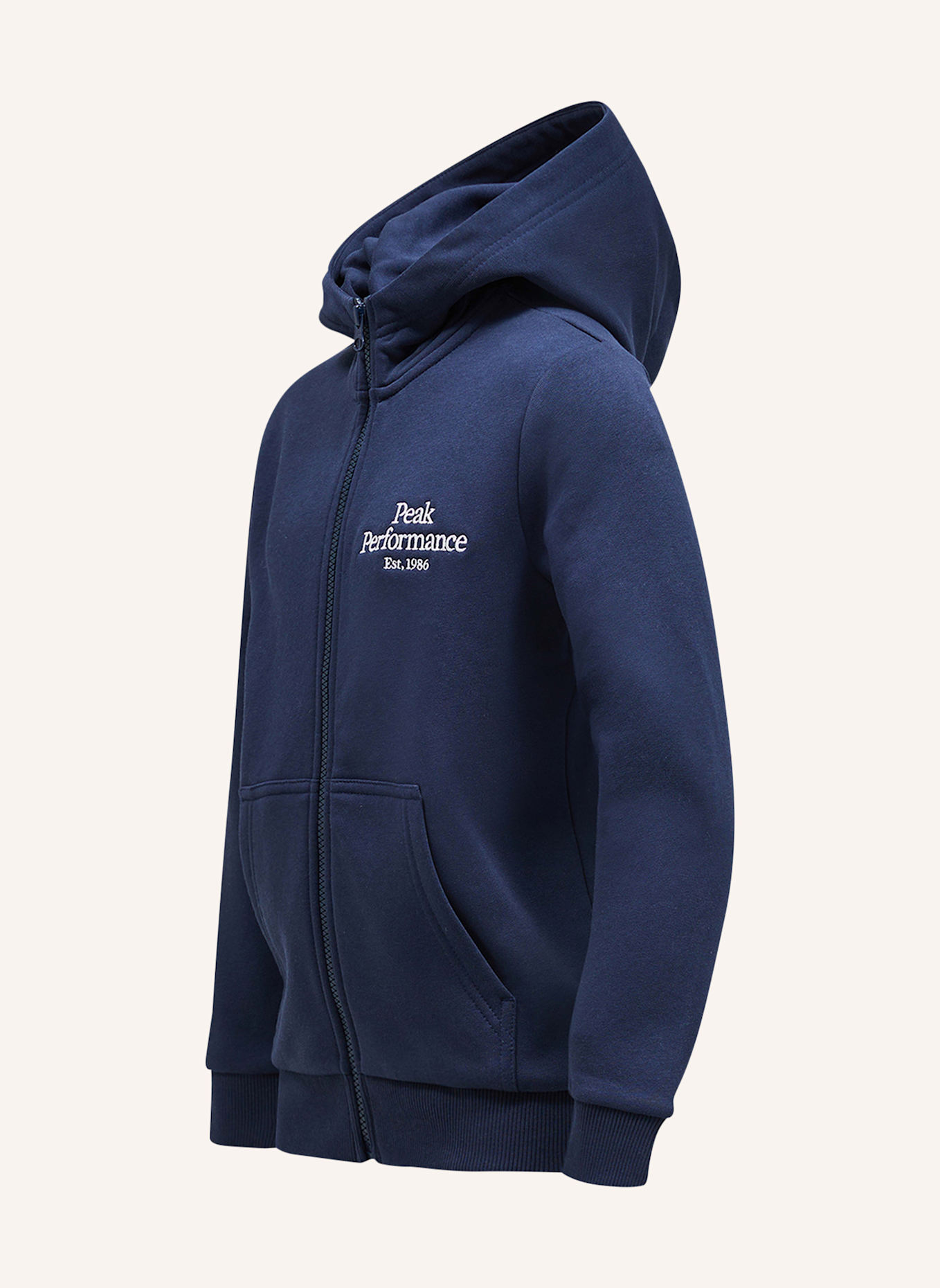 Peak Performance Kapuzensweatshirt: DUNKELBLAU