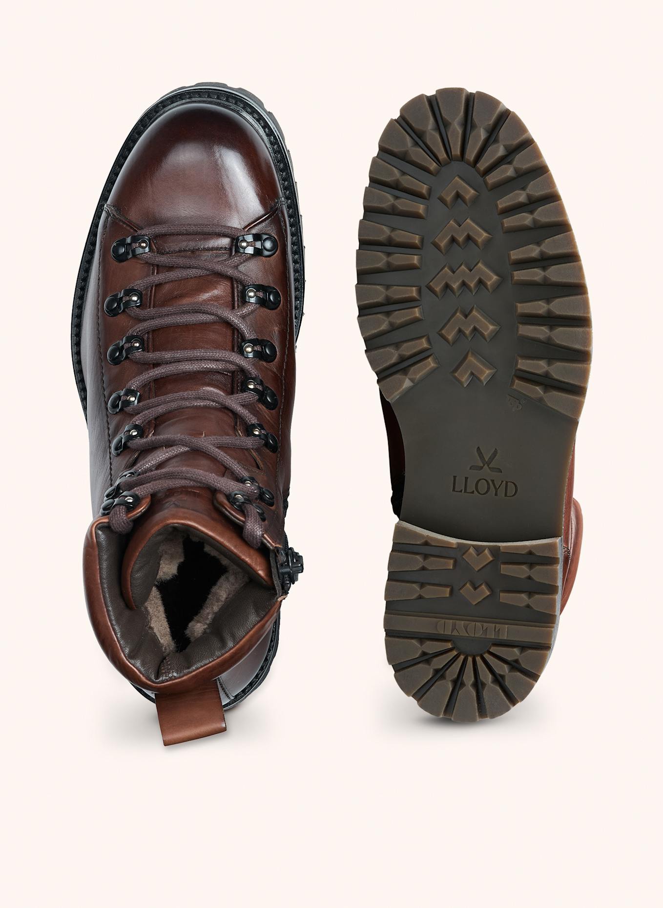 LLOYD Schnürboots STORM: BRAUN