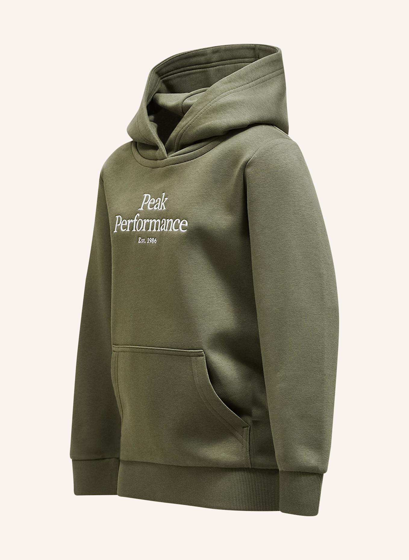 Peak Performance Kapuzensweatshirt: OLIV