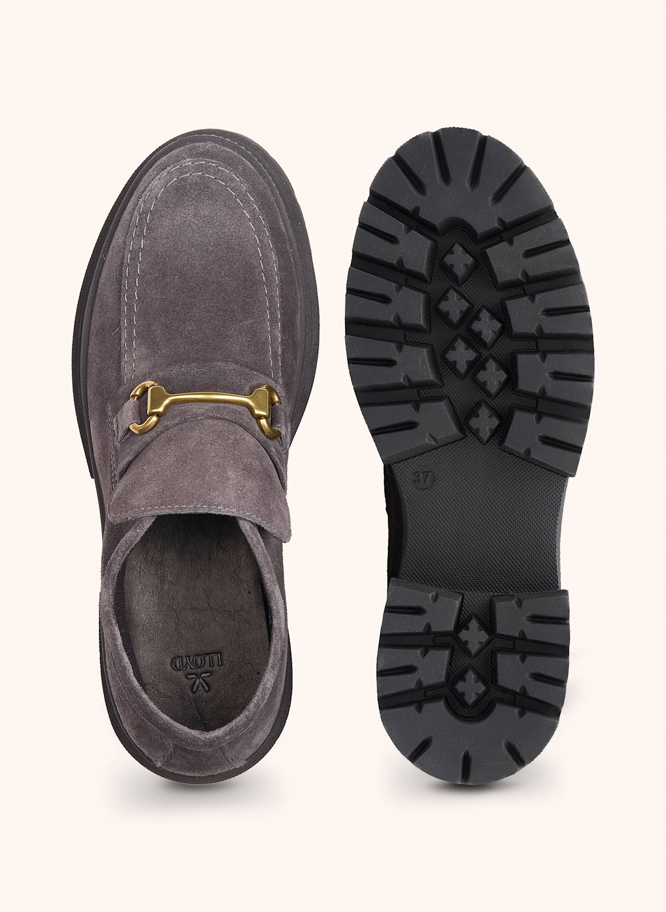LLOYD Slipper: GRAU