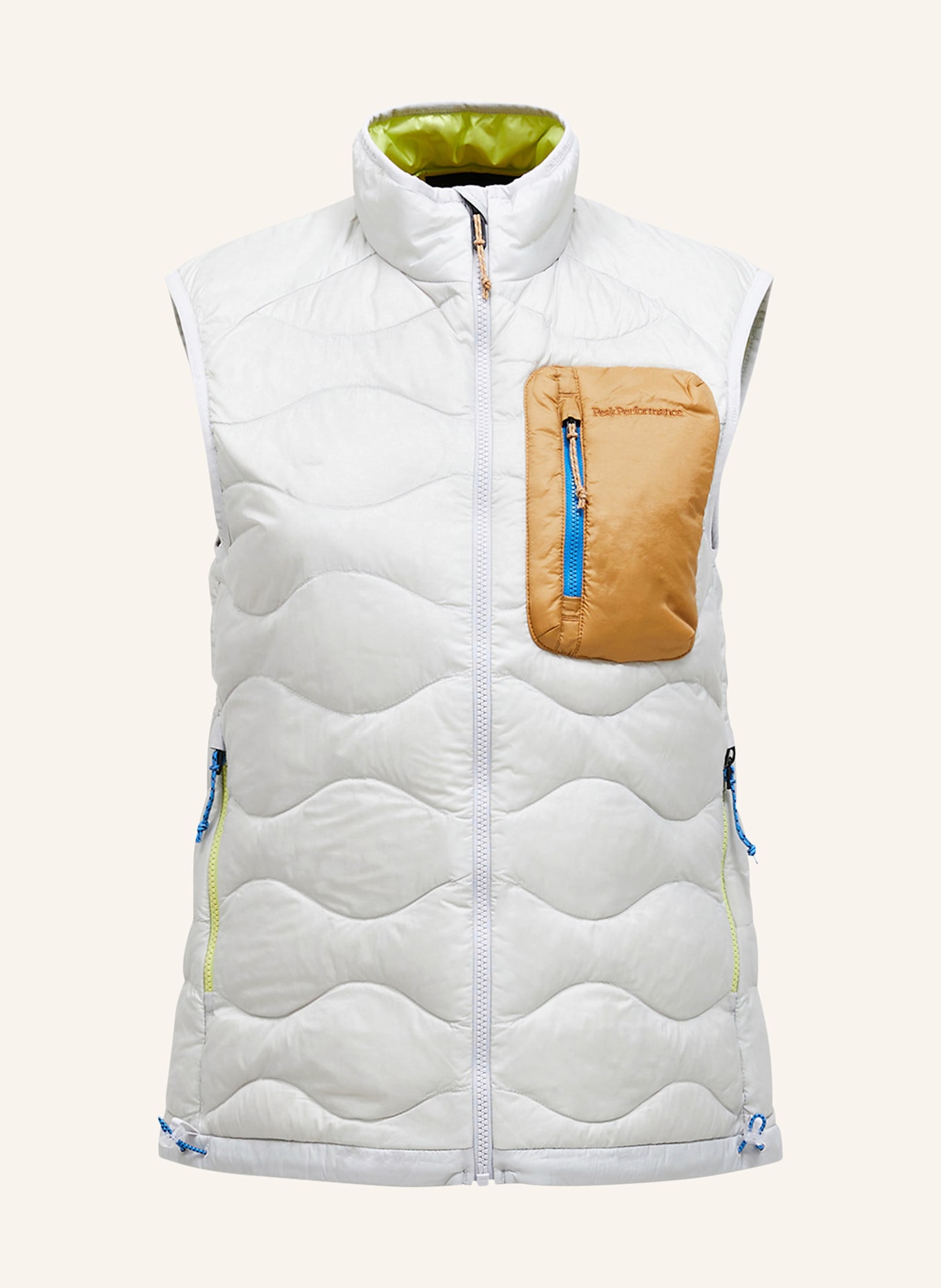 Peak Performance Daunenweste: HELLGRAU