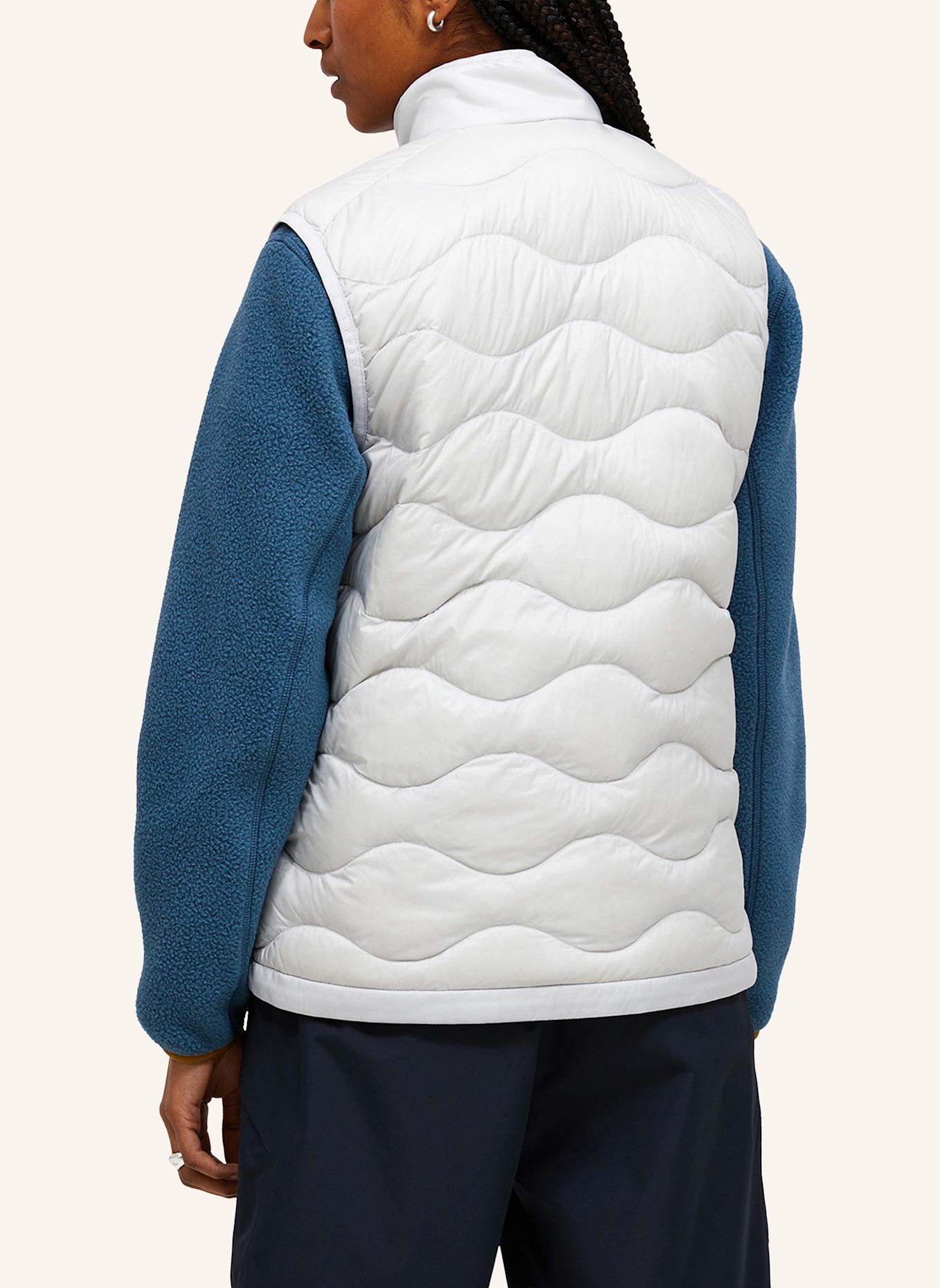 Peak Performance Daunenweste: HELLGRAU