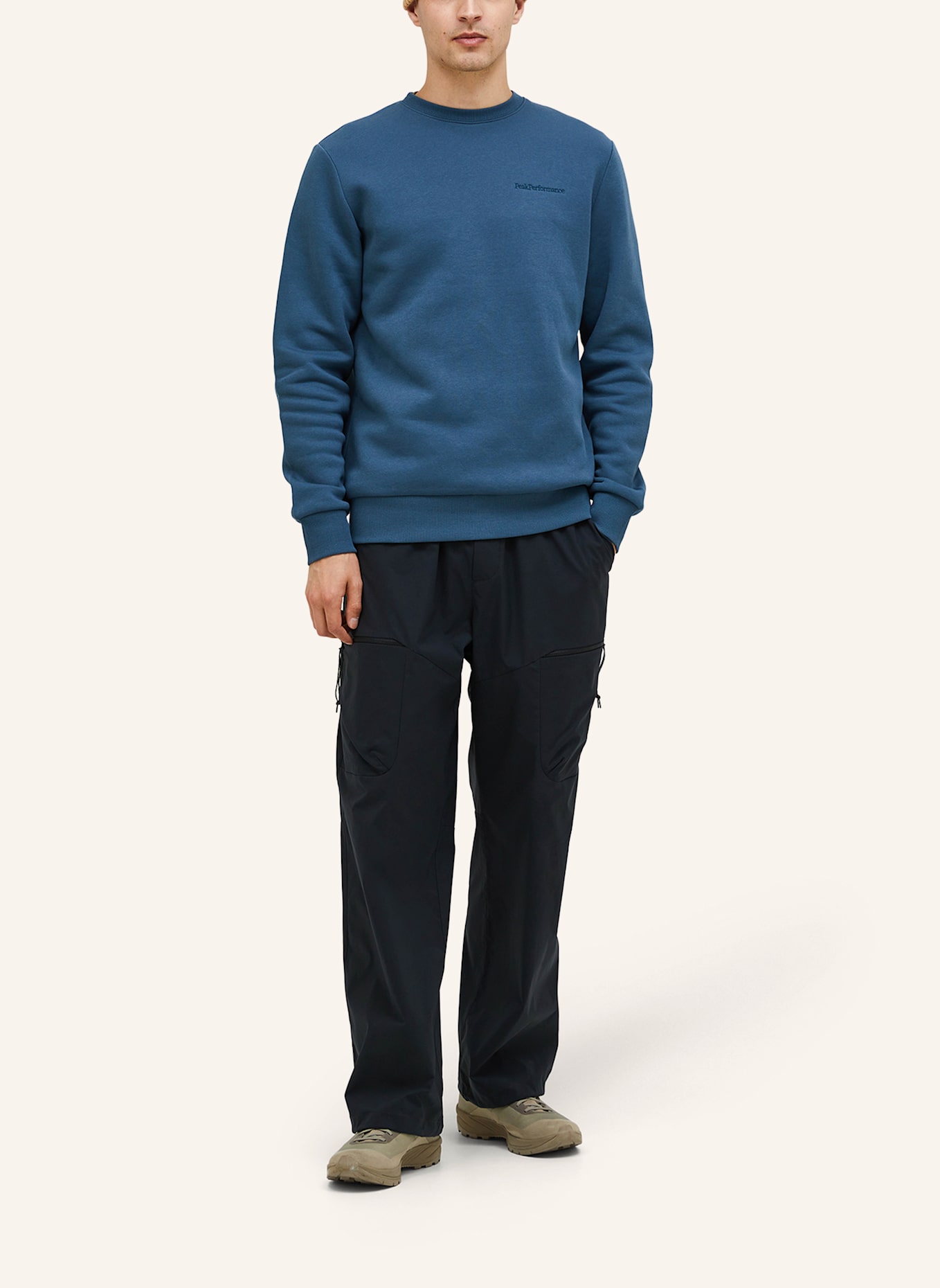 Peak Performance Sweatshirtpullover: BLAU