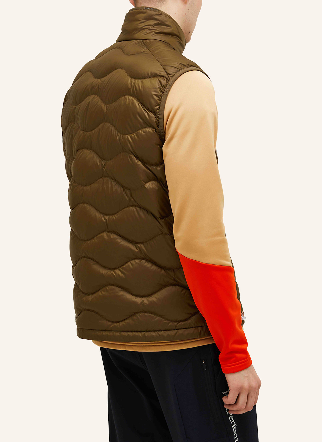 Peak Performance Daunenweste UTILITY HELIUM: KHAKI