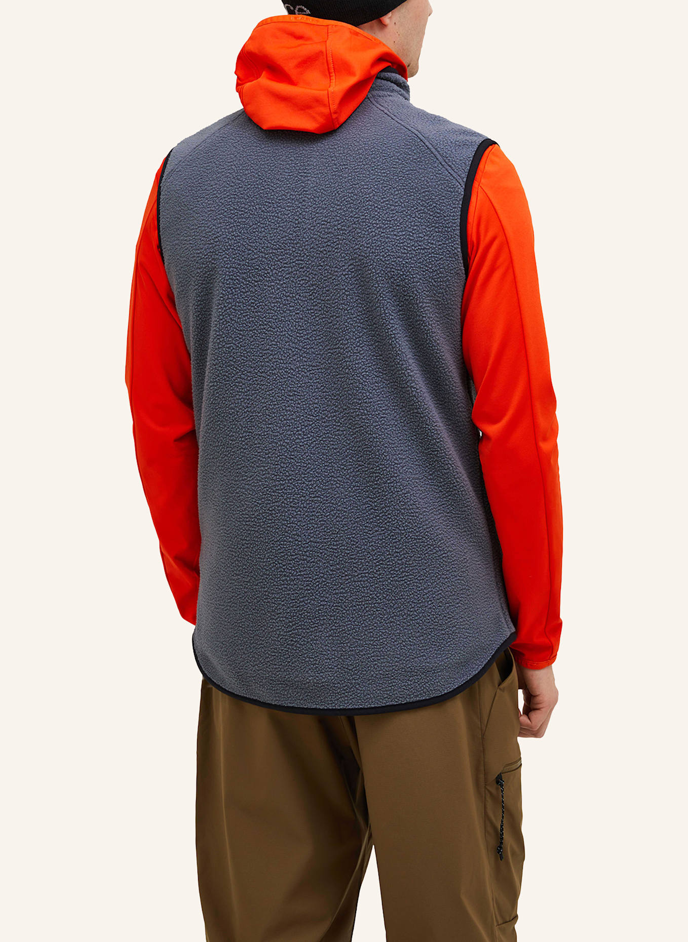 Peak Performance Fleeceweste: DUNKELGRAU